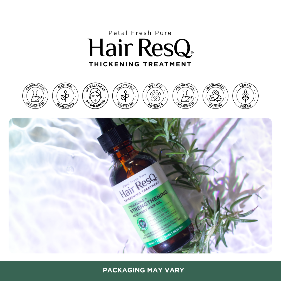 Hair ResQ Thickening Treatment Strengthening Rosemary Hair Oil