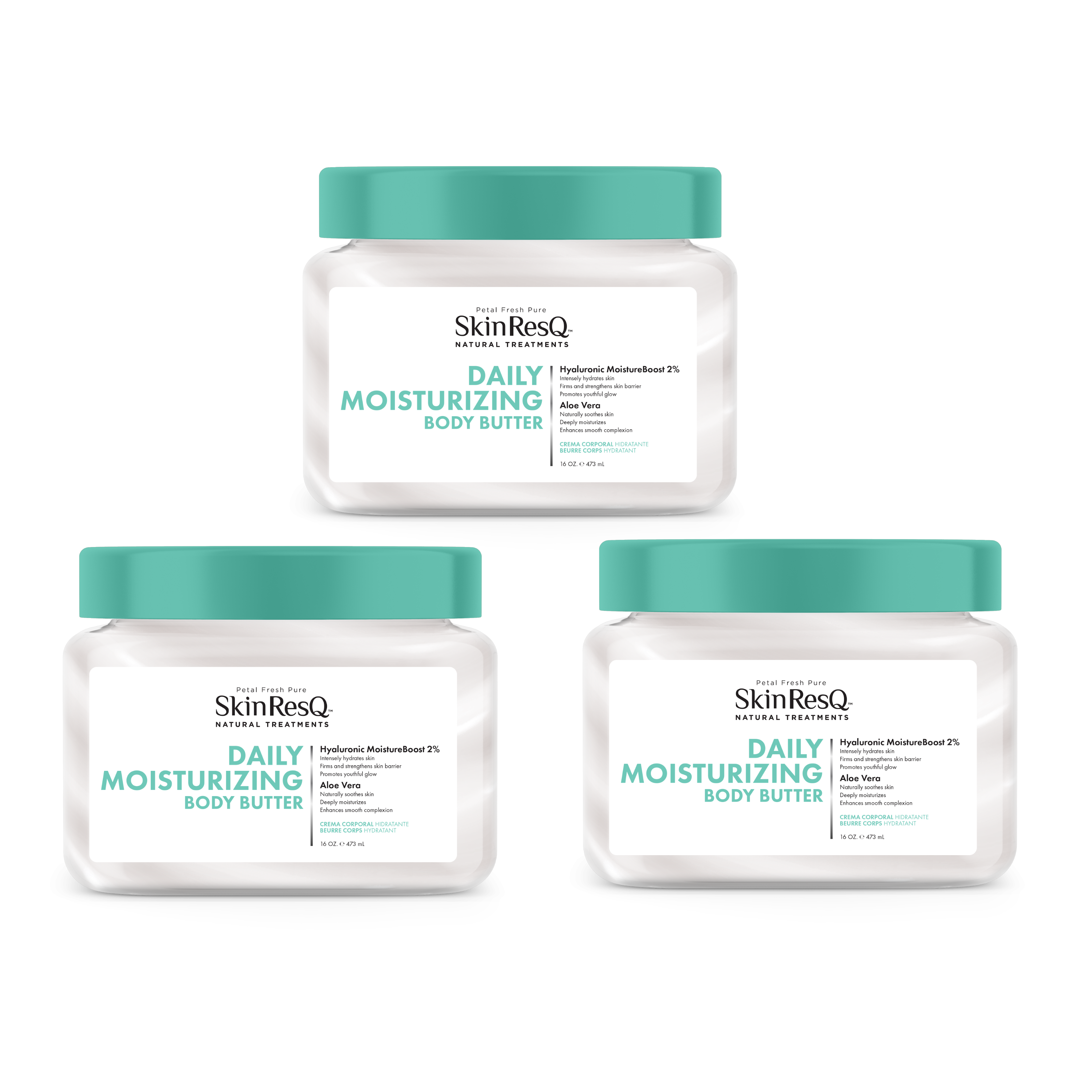 Skin ResQ Daily Moisturizing Body Butter, 16oz
