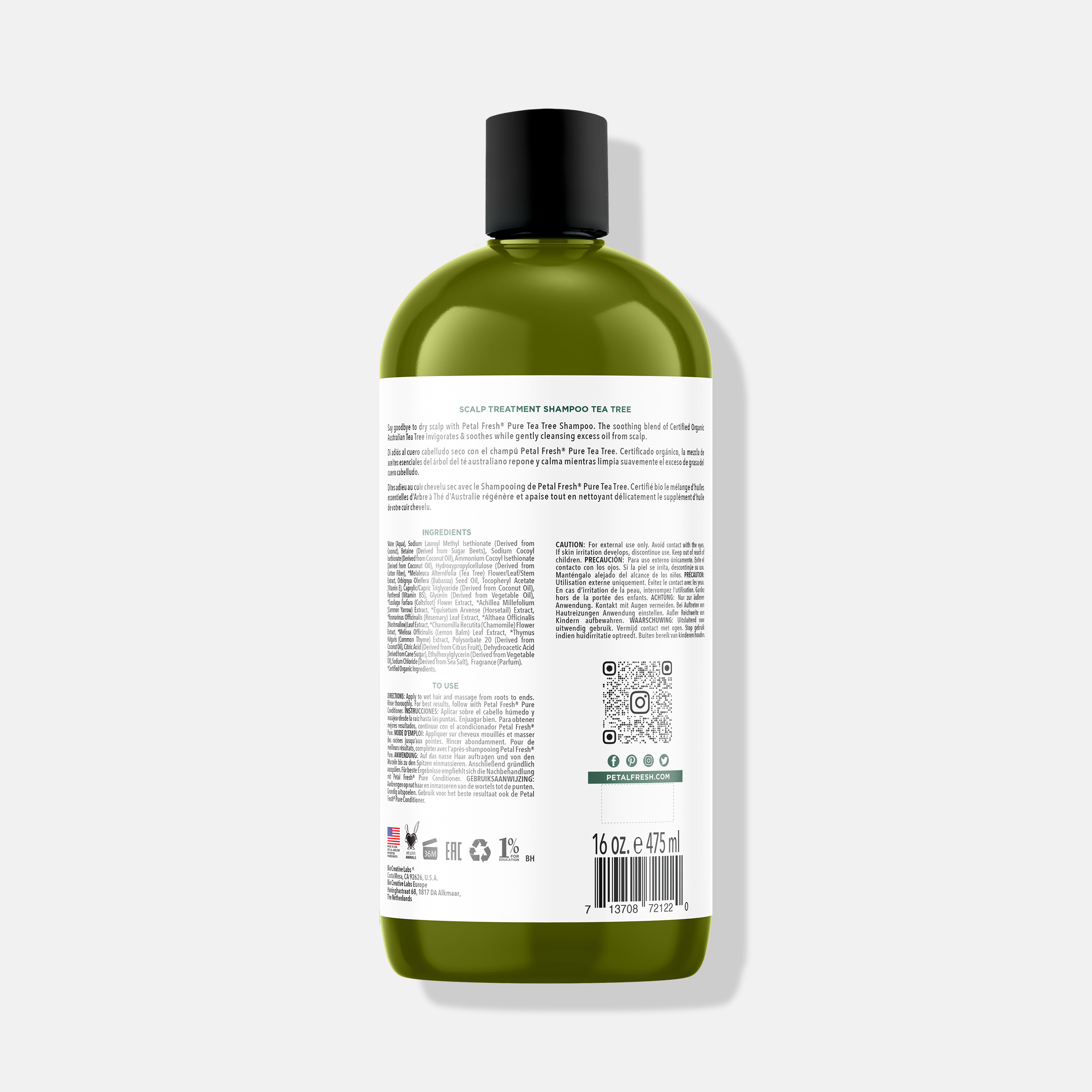 Scalp Treatment Shampoo with Tea Tree