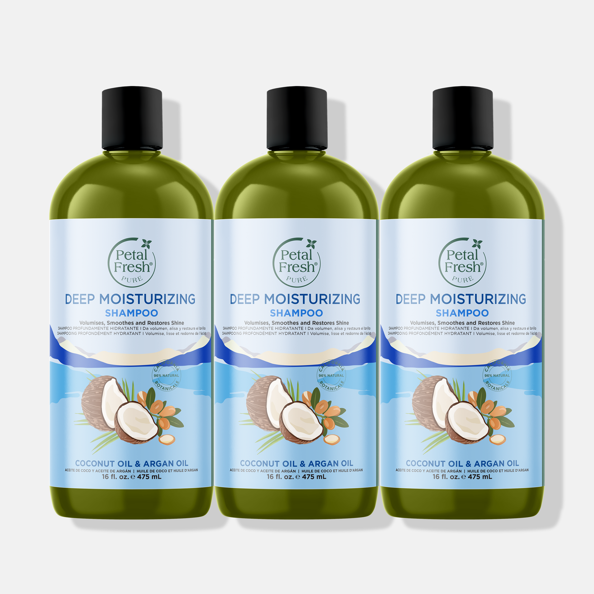 Deep Moisturizing Shampoo with Coconut & Argan Oil