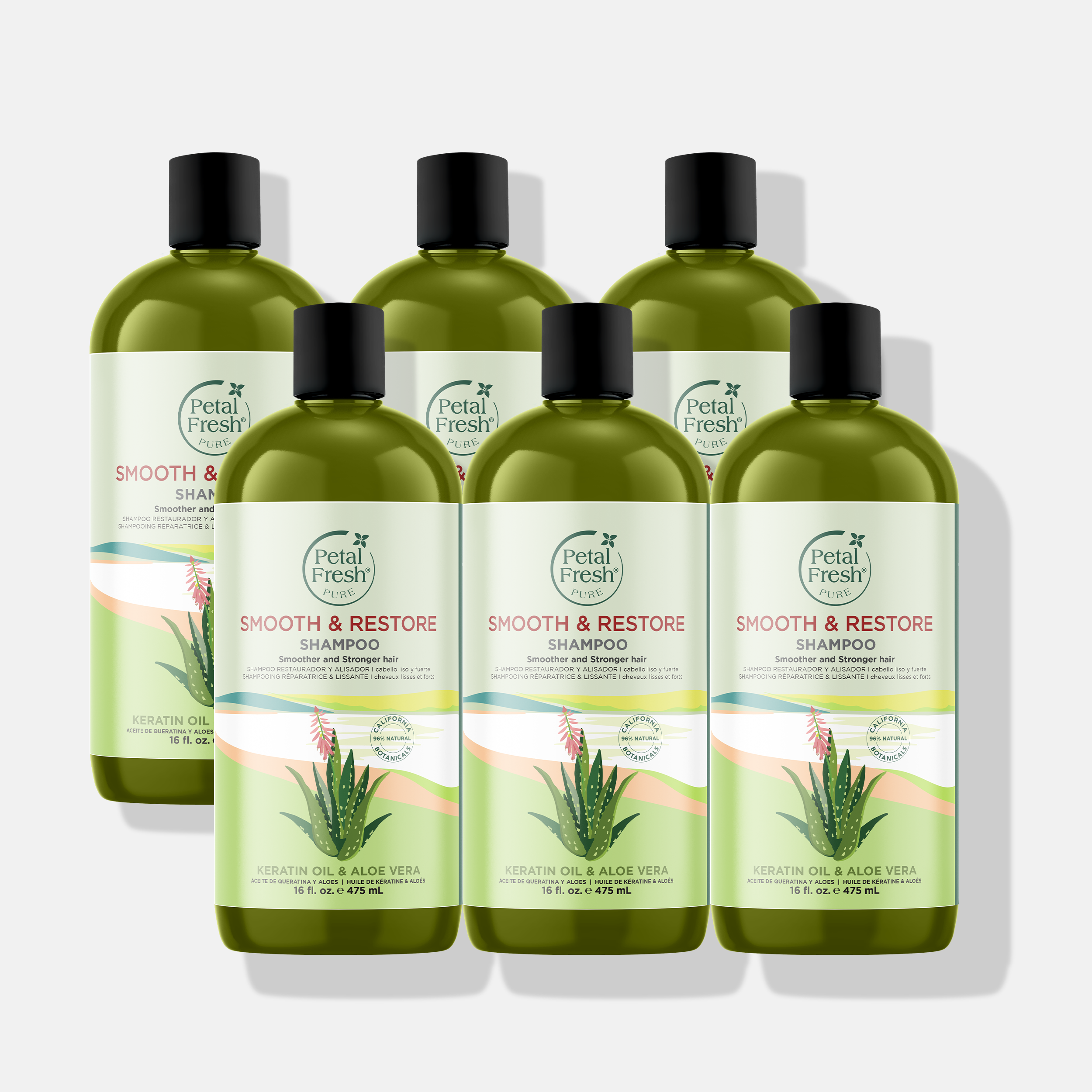 Smooth & Restore Shampoo with Keratin and Aloe Vera