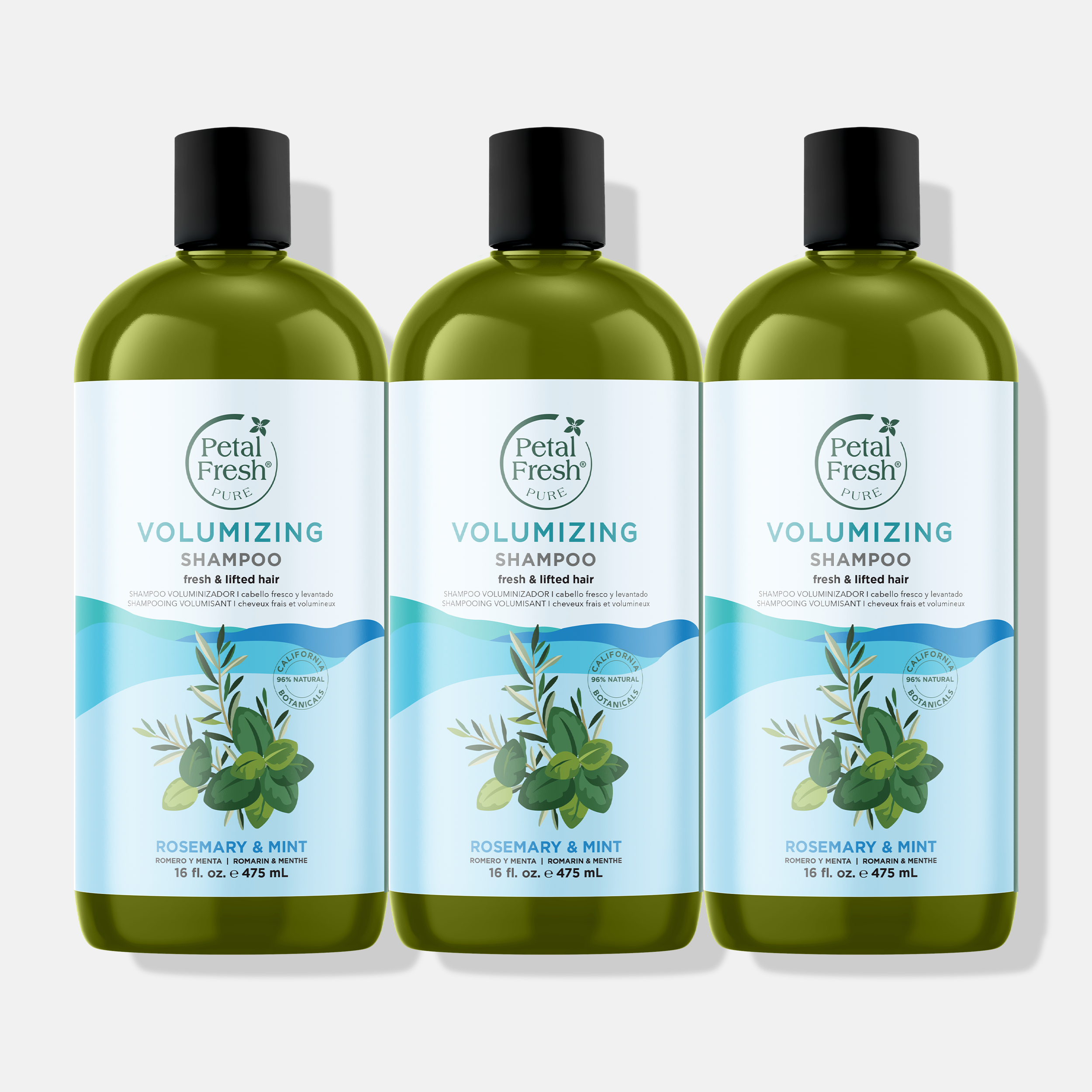 Volumizing Shampoo with Rosemary and Mint