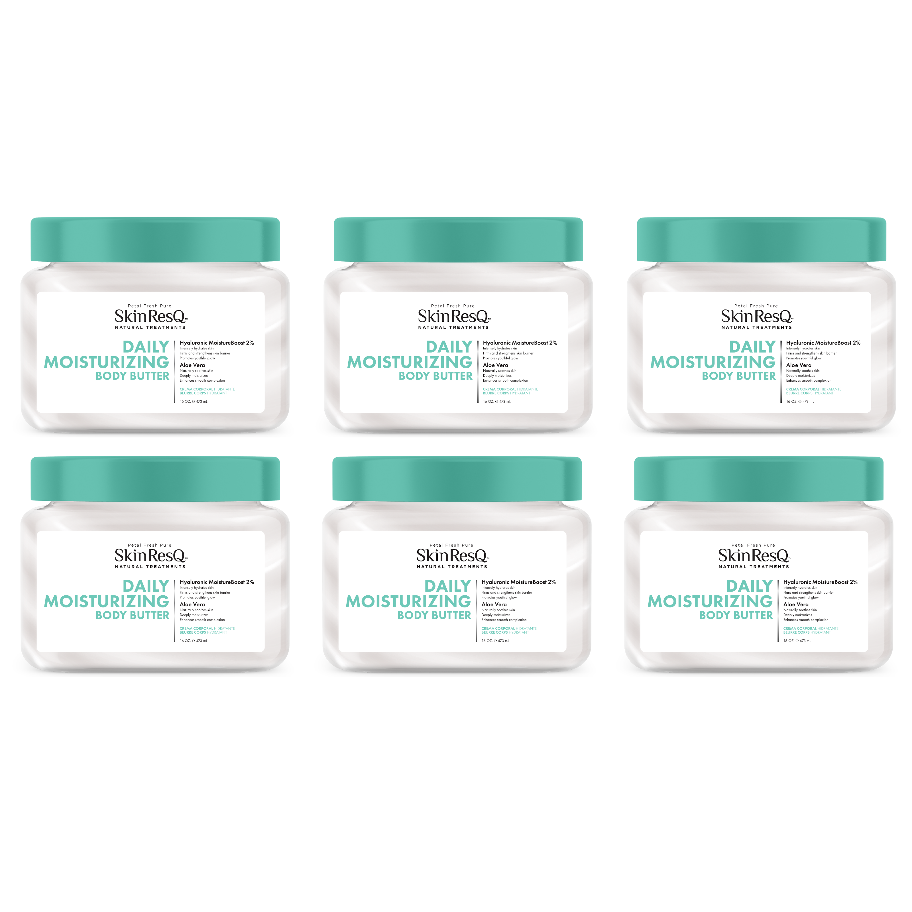 Skin ResQ Daily Moisturizing Body Butter, 16oz