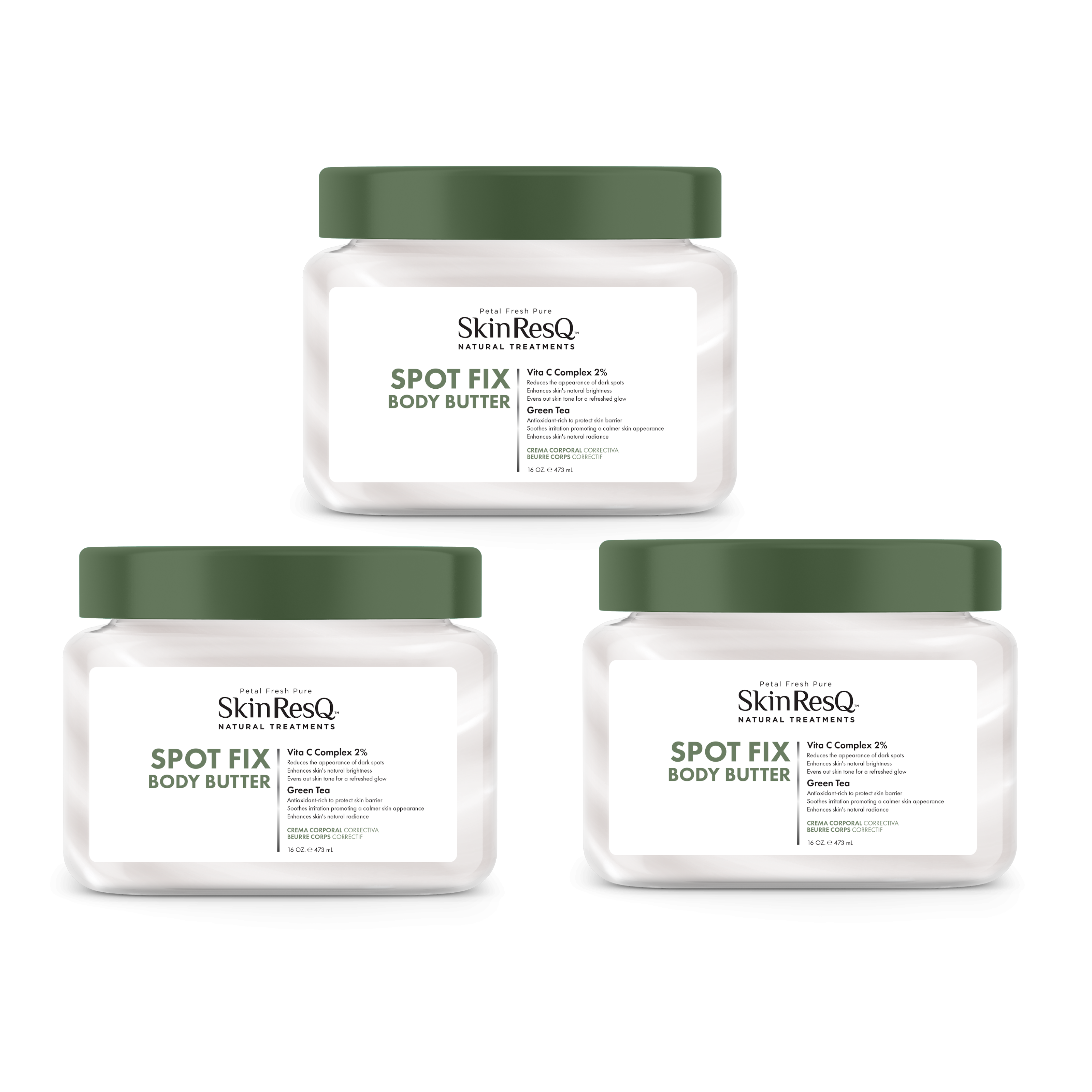 Skin ResQ Spot Fix Body Butter, 16oz