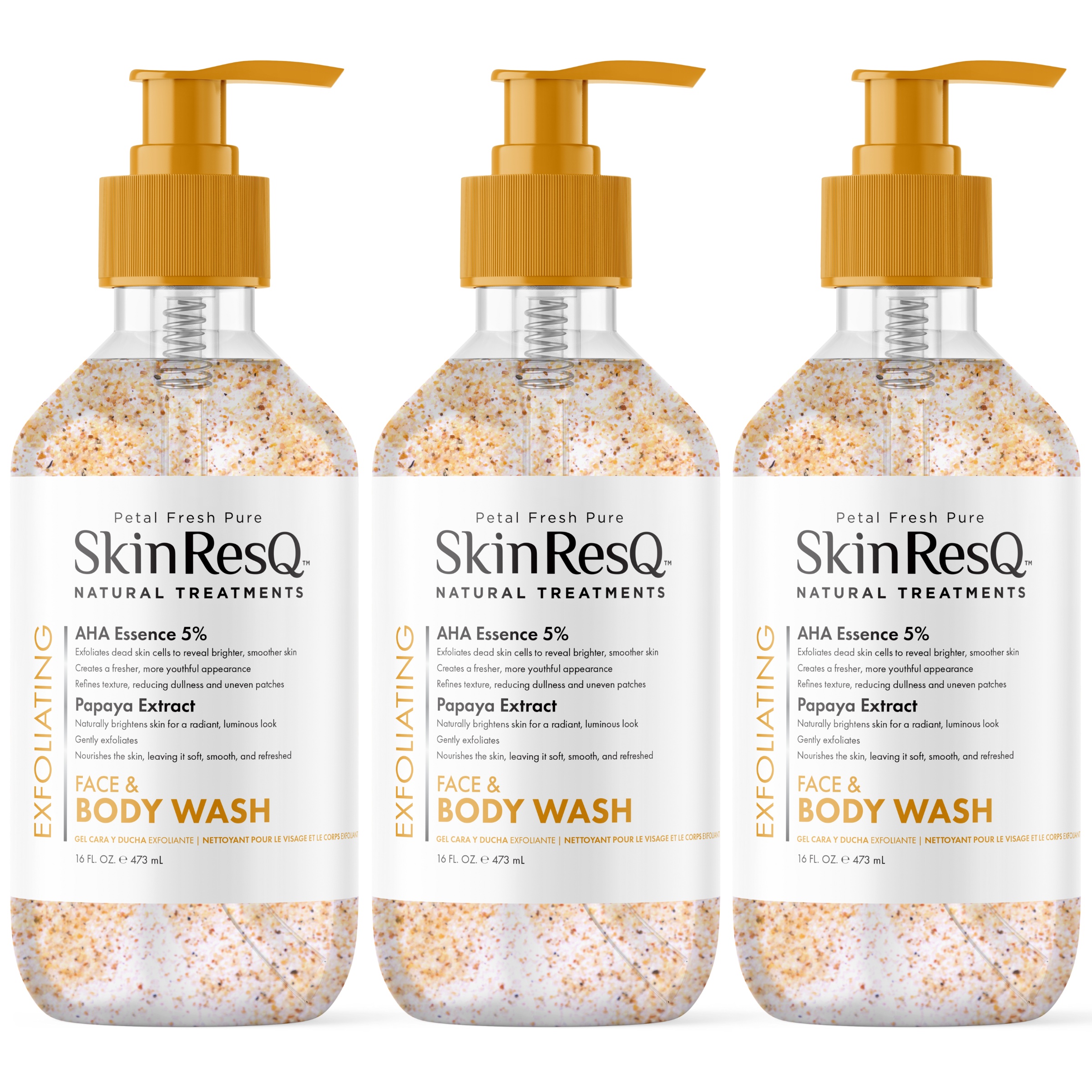 Skin ResQ Exfoliating Face & Body Wash