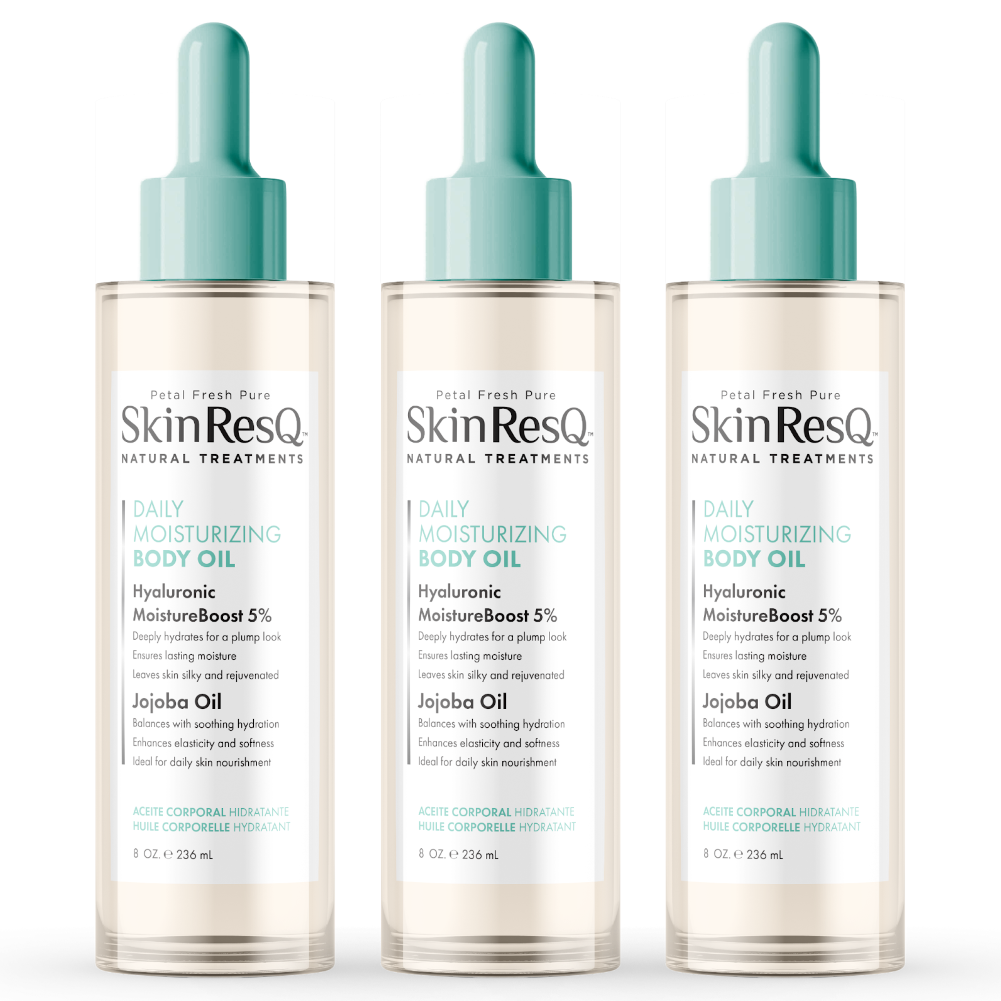 Skin ResQ Daily Moisturizing Body Oil, 8oz