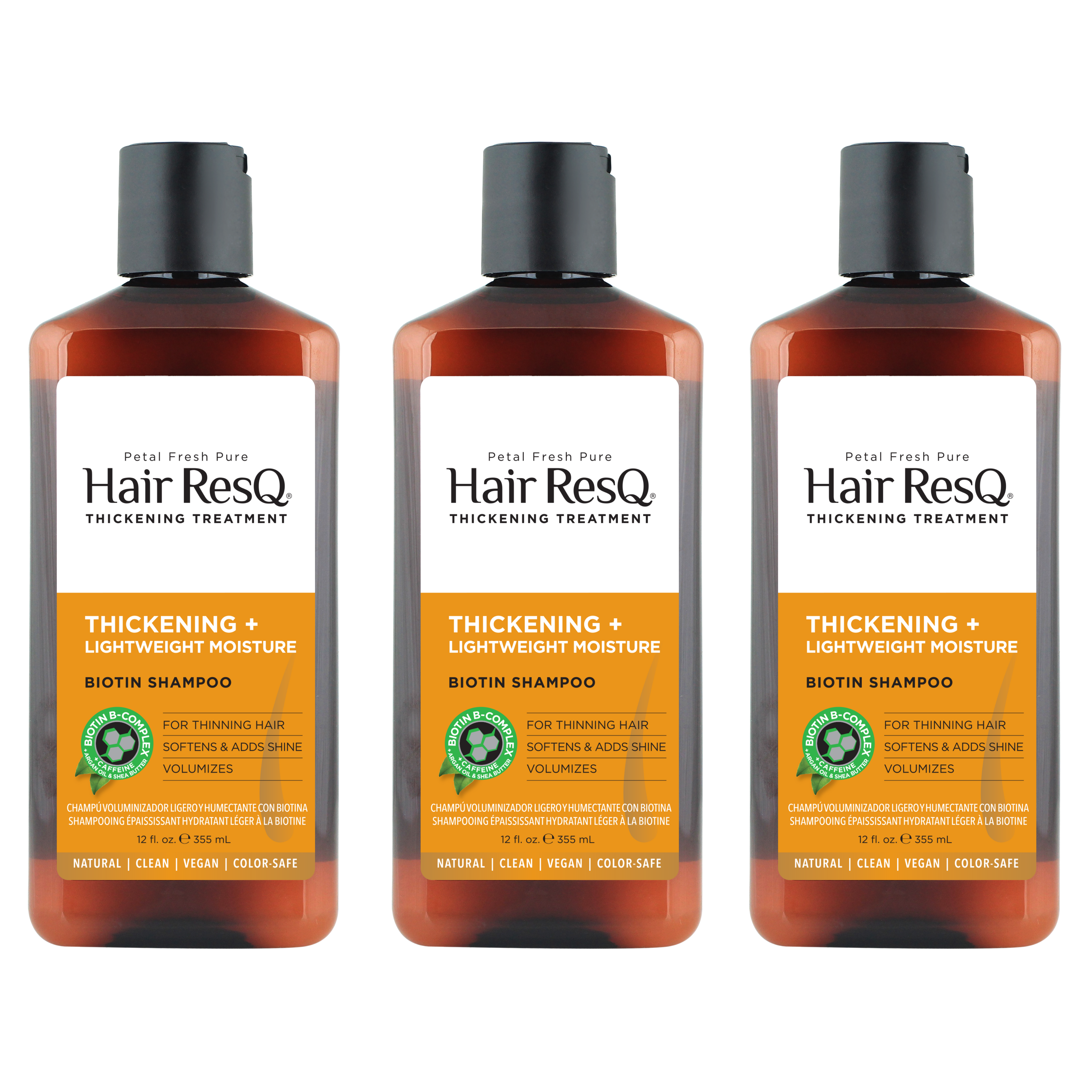 Hair ResQ Thickening Treatment Lightweight Moisture Shampoo with Biotin