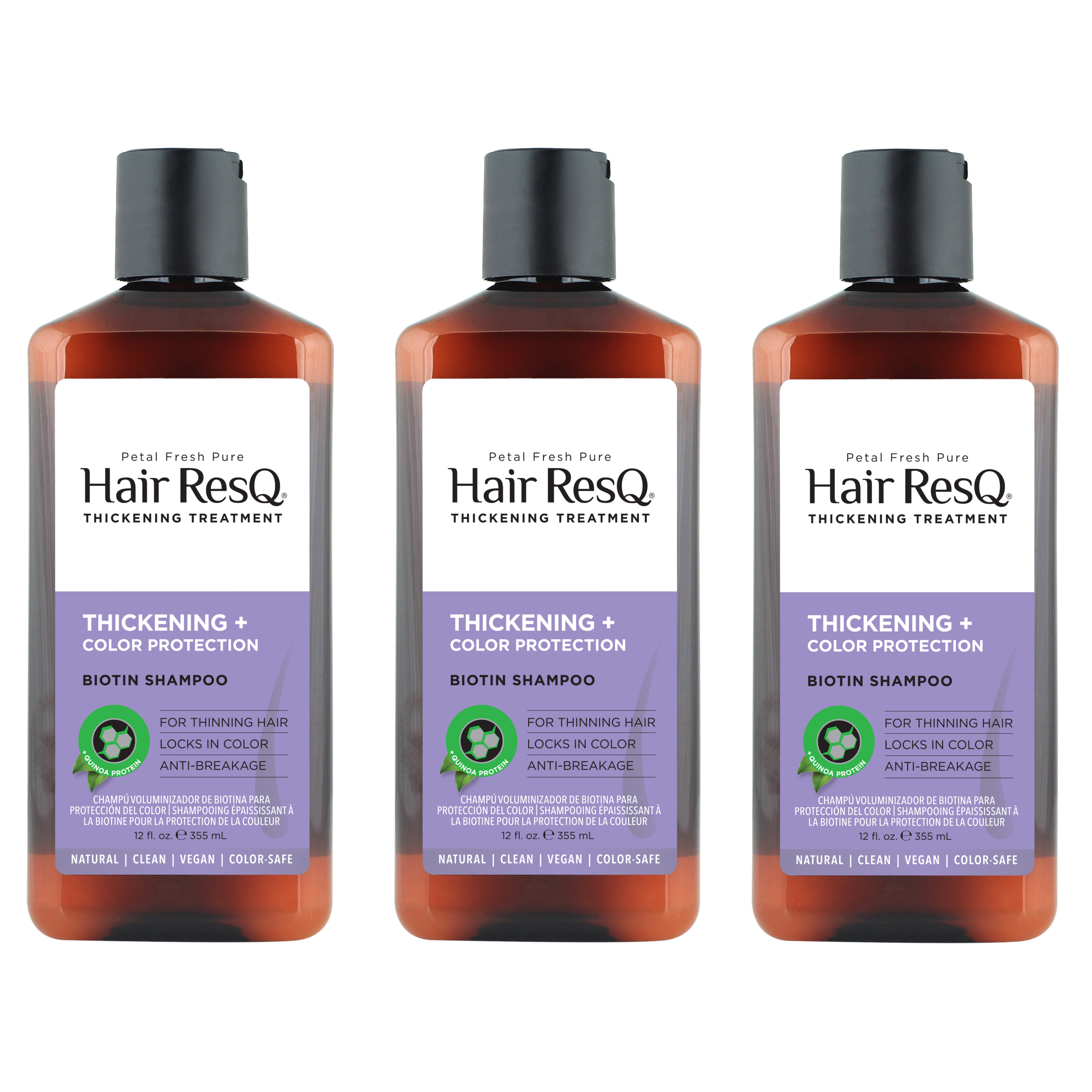 Hair ResQ Thickening Treatment Color Protection Shampoo with Biotin