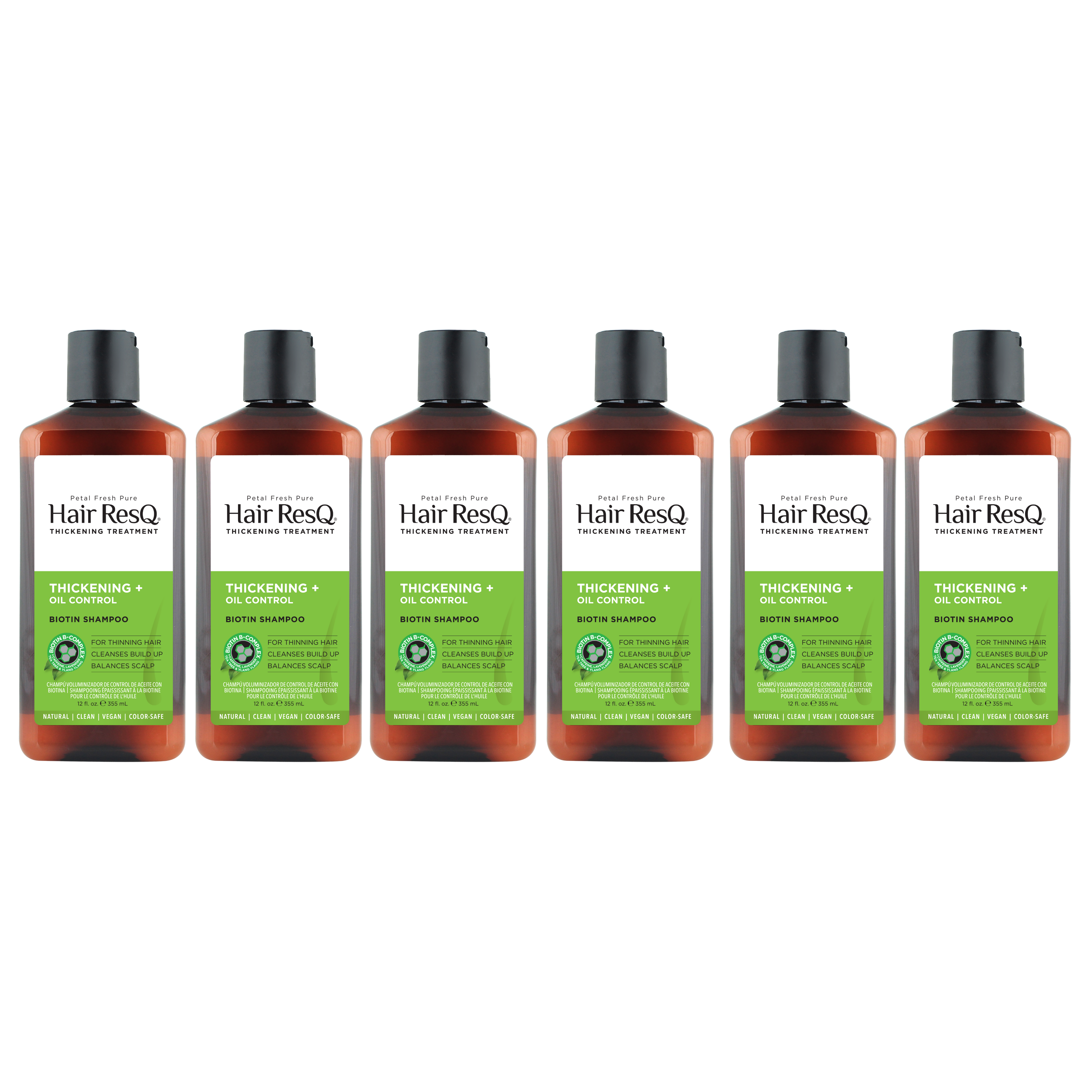 Hair ResQ Thickening Treatment Oil Control Shampoo with Biotin