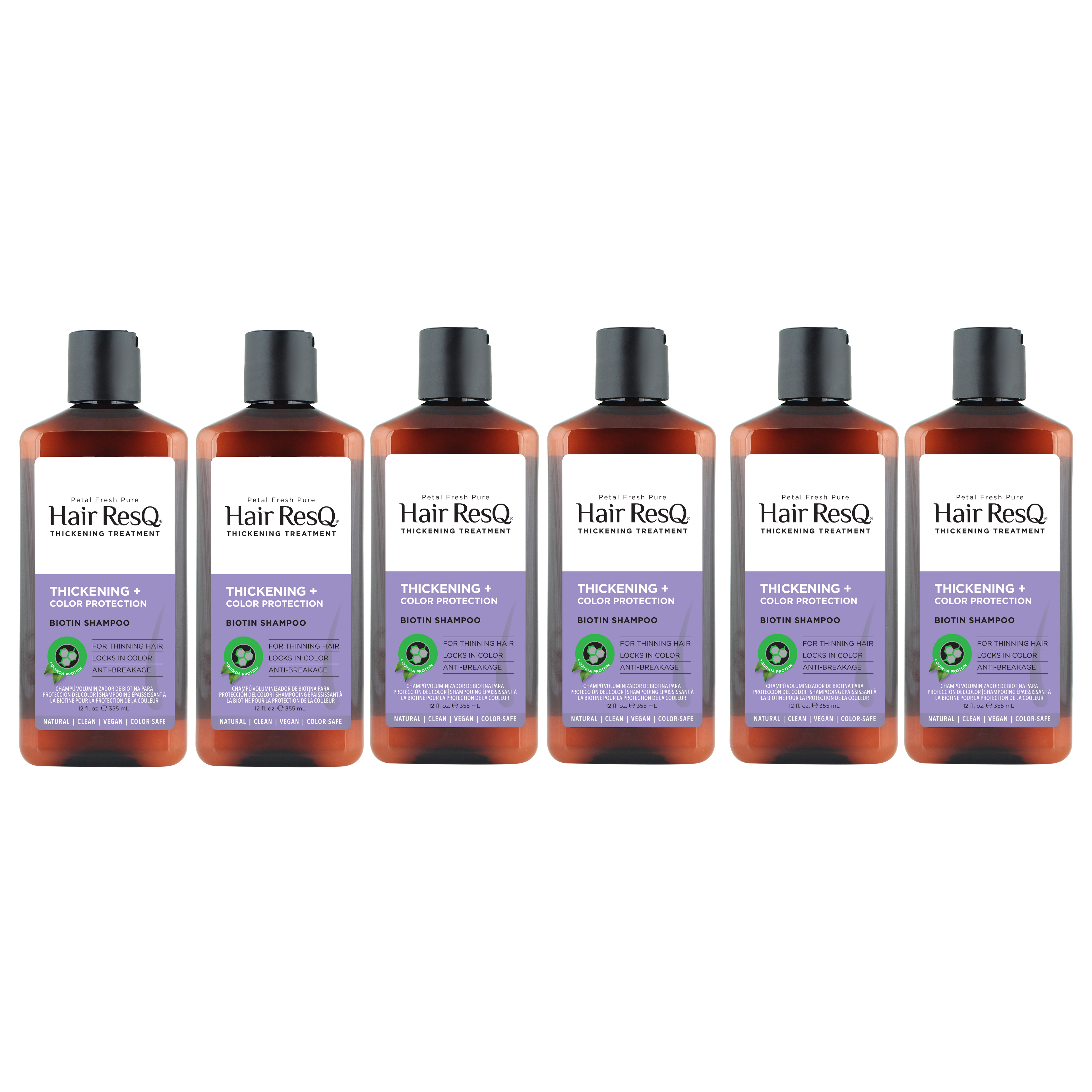 Hair ResQ Thickening Treatment Color Protection Shampoo with Biotin