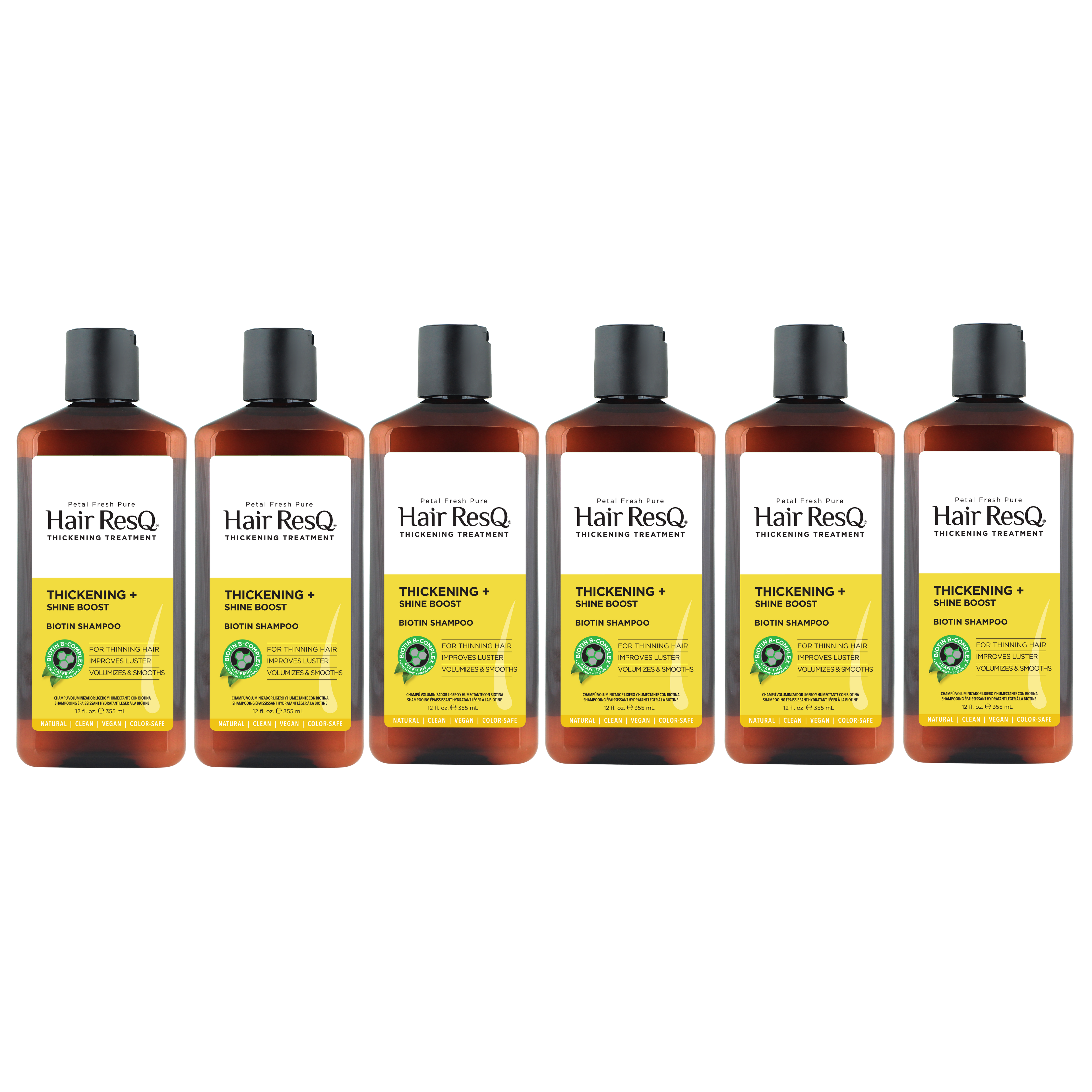 Hair ResQ Thickening Treatment Shine Boost Shampoo with Biotin