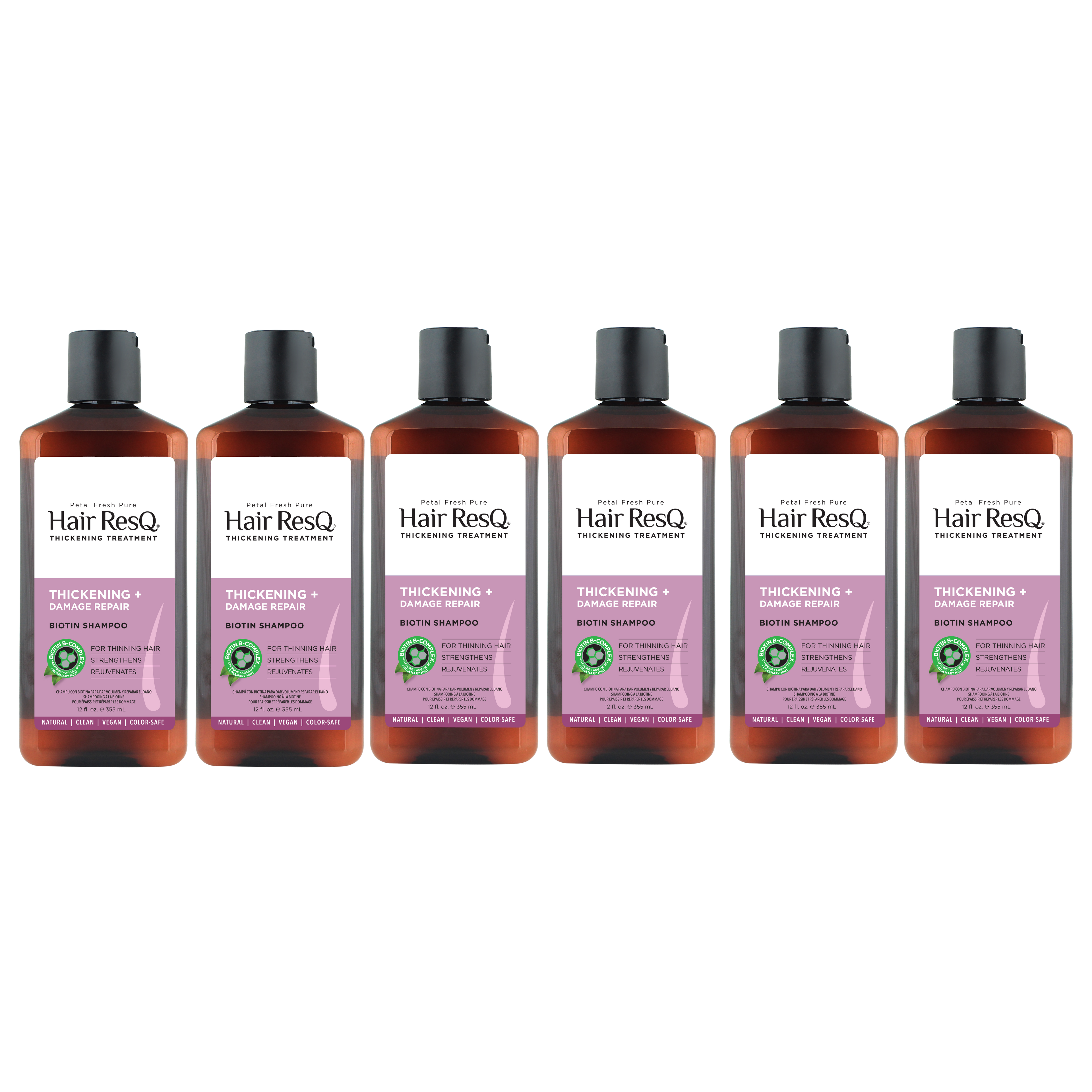 Hair ResQ Thickening Treatment Damage Repair Shampoo with Biotin