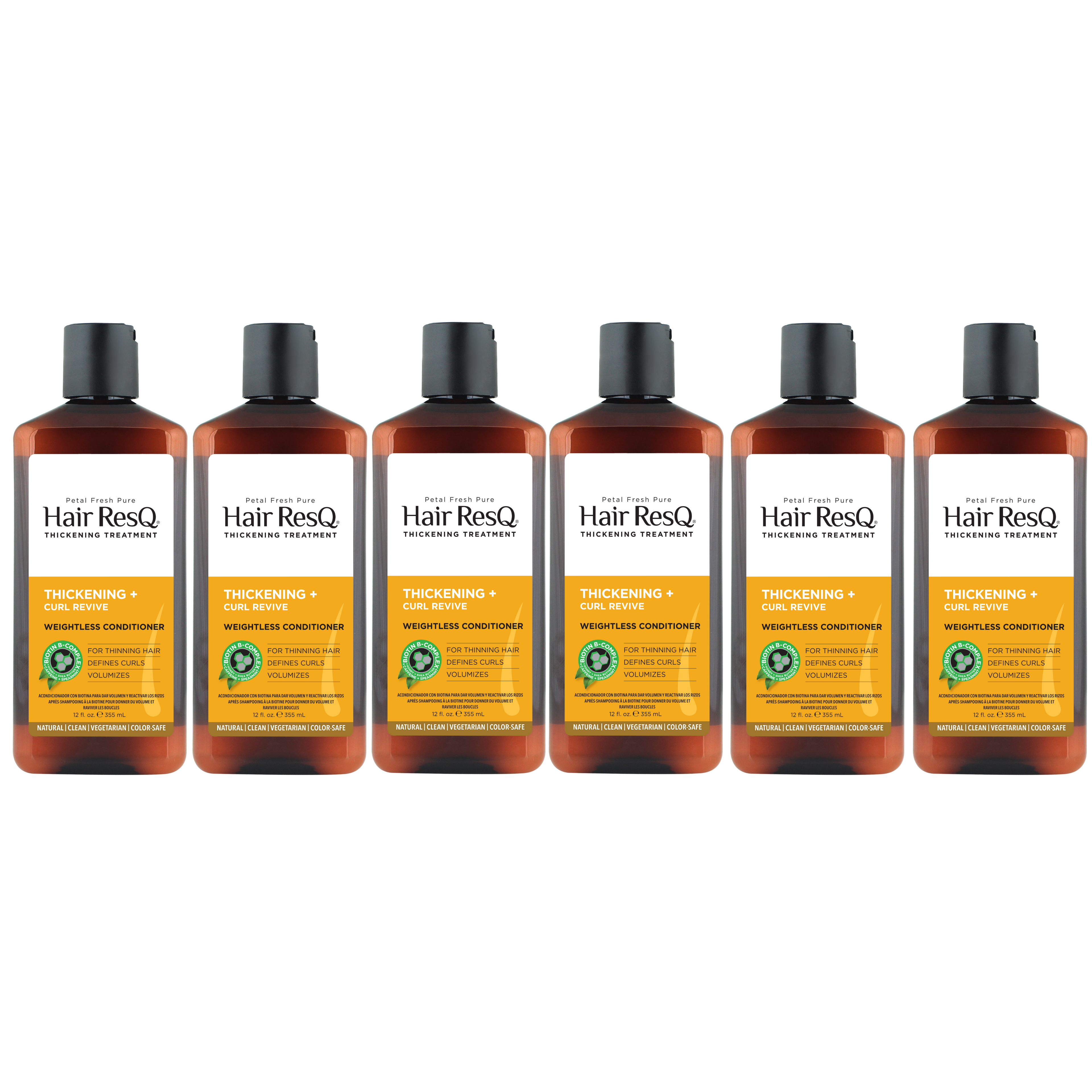 Hair ResQ Thickening Treatment Curl Revive Conditioner with Biotin