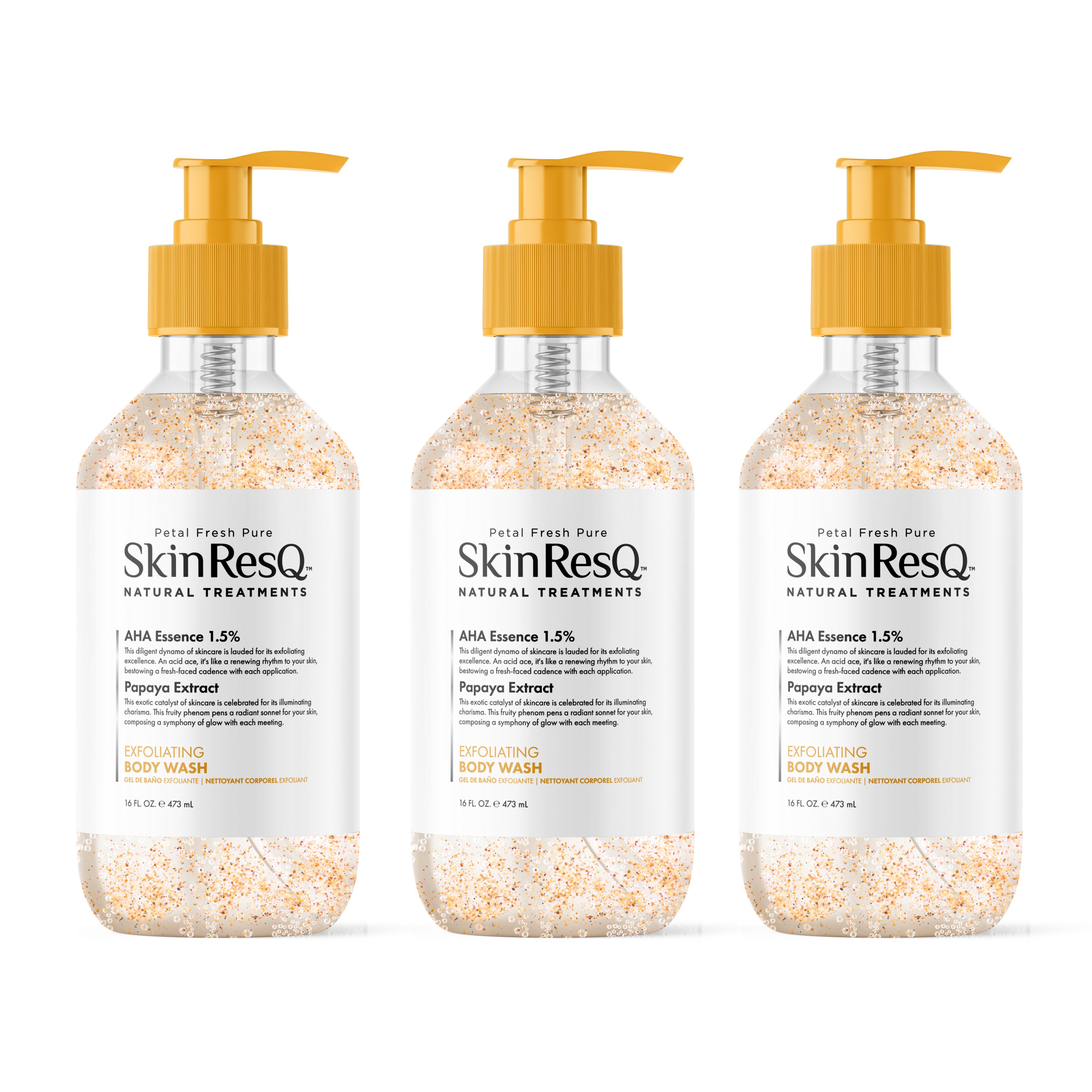 Skin ResQ Exfoliating Face & Body Wash