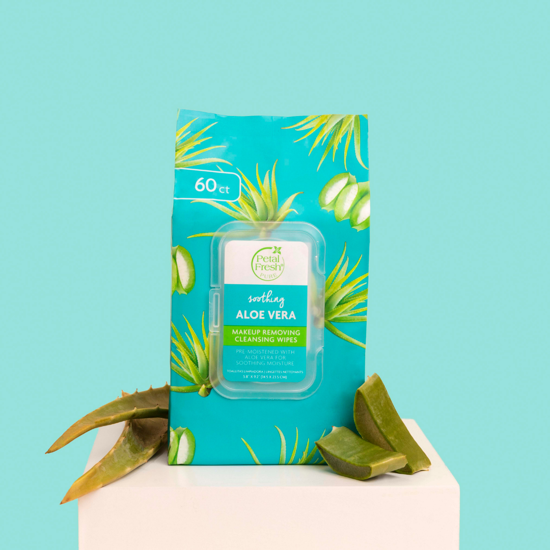Soothing Aloe Vera Makeup Removing Cleansing Wipes