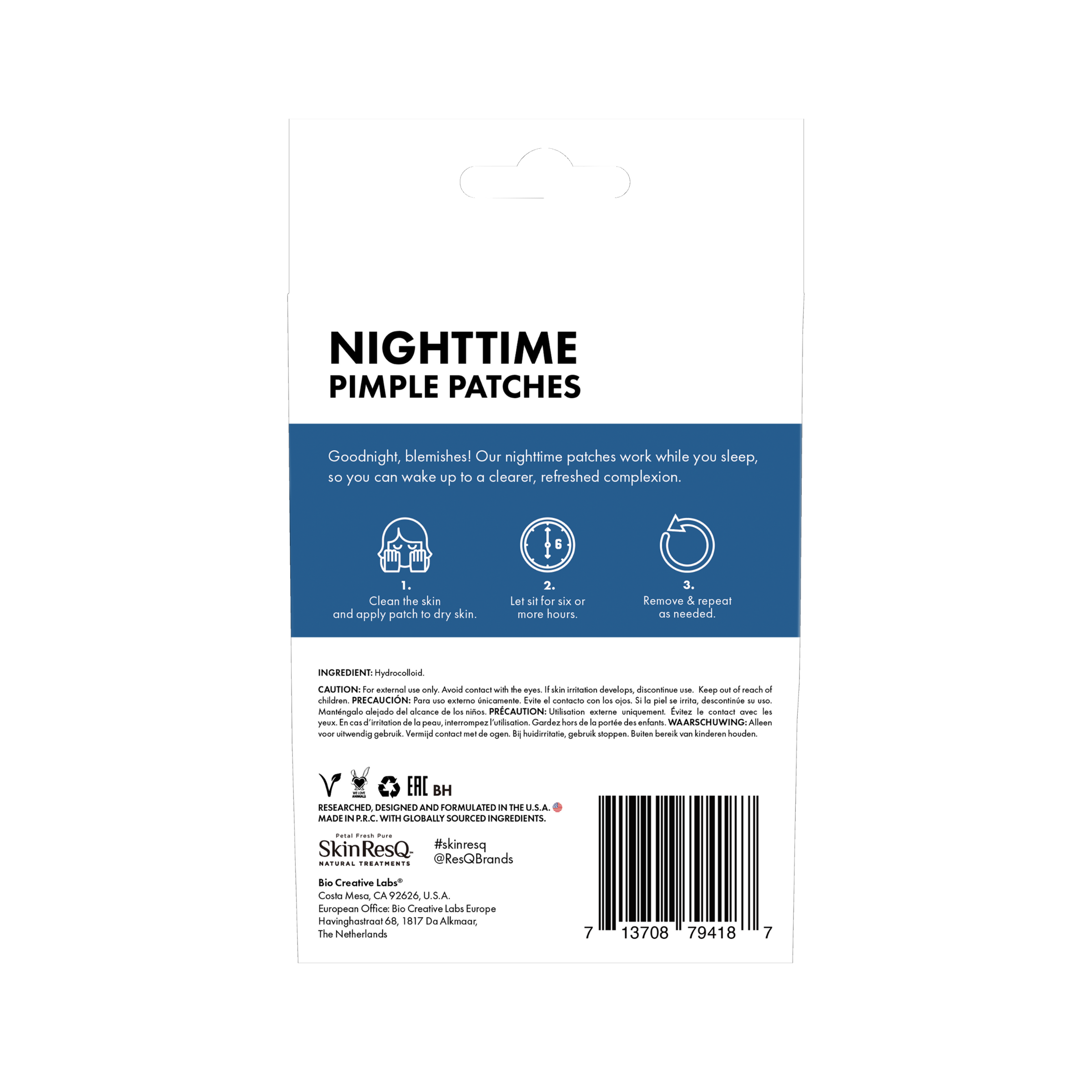 Skin ResQ Nighttime Pimple Patches