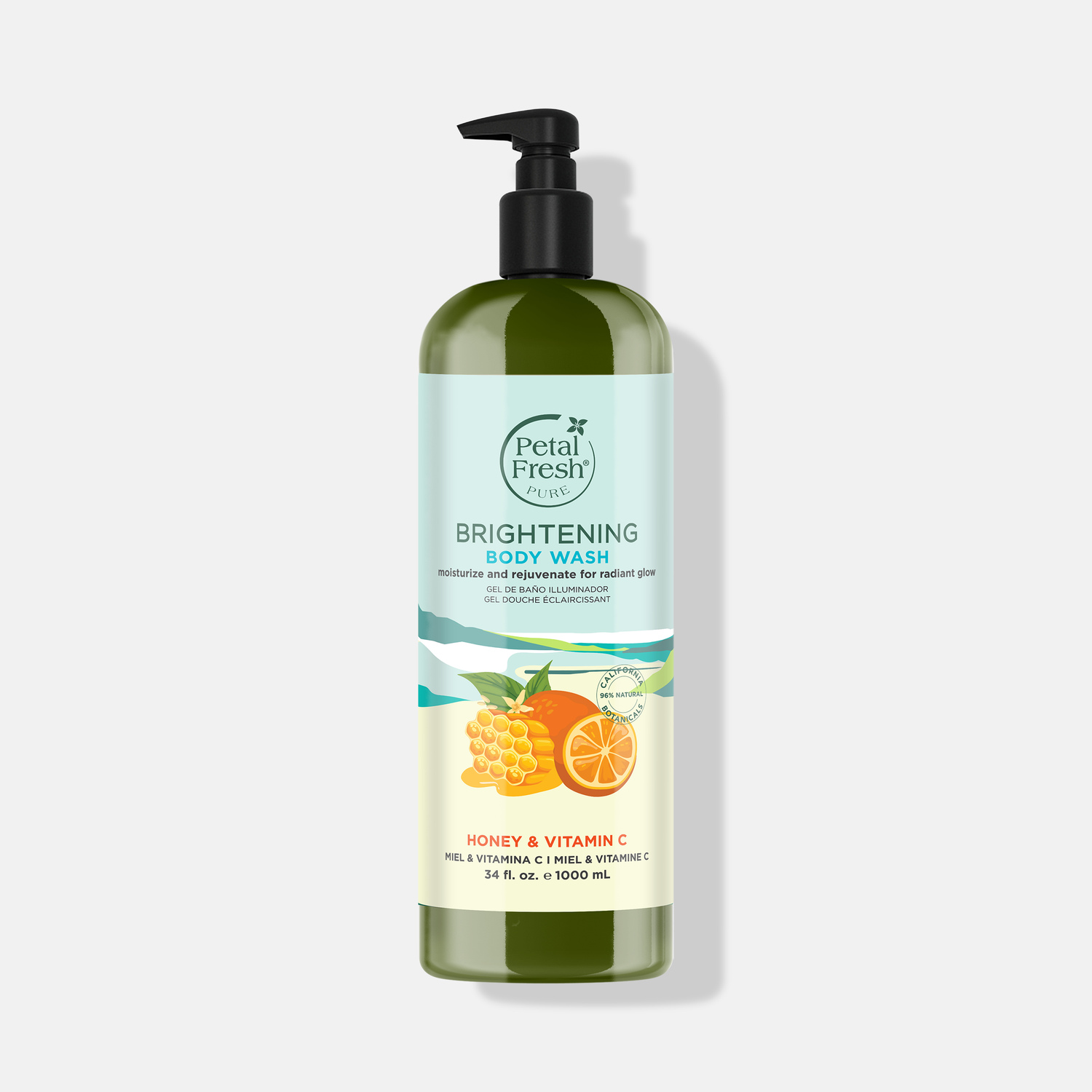 Brightening Honey & Vitamin C Body Wash Liter