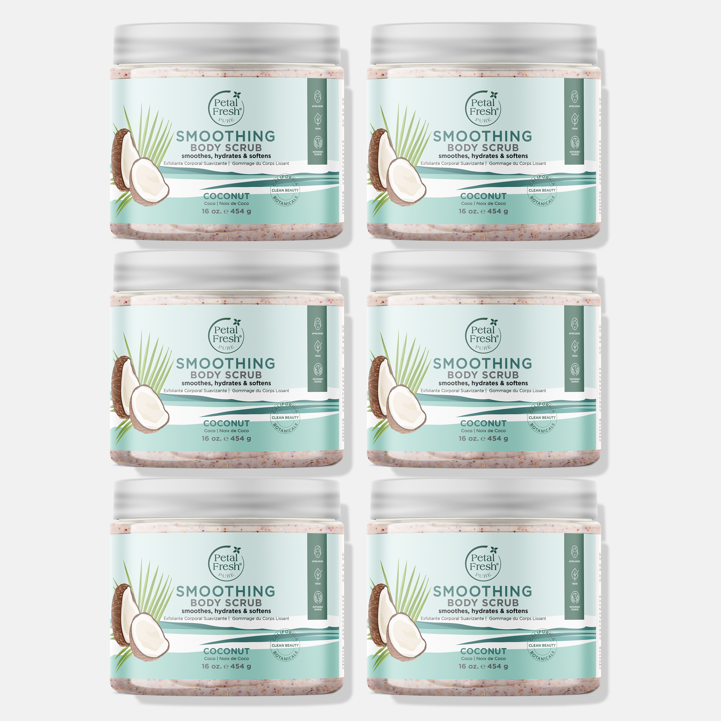 Smoothing Body Scrub with Coconut Oil