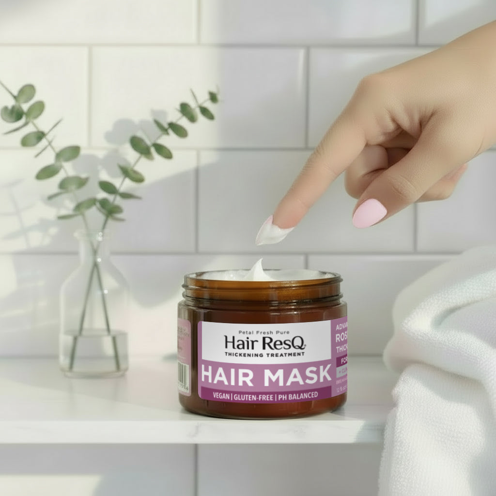 Hair ResQ Thickening Advanced Rosemary Mint Hair Mask, 12oz