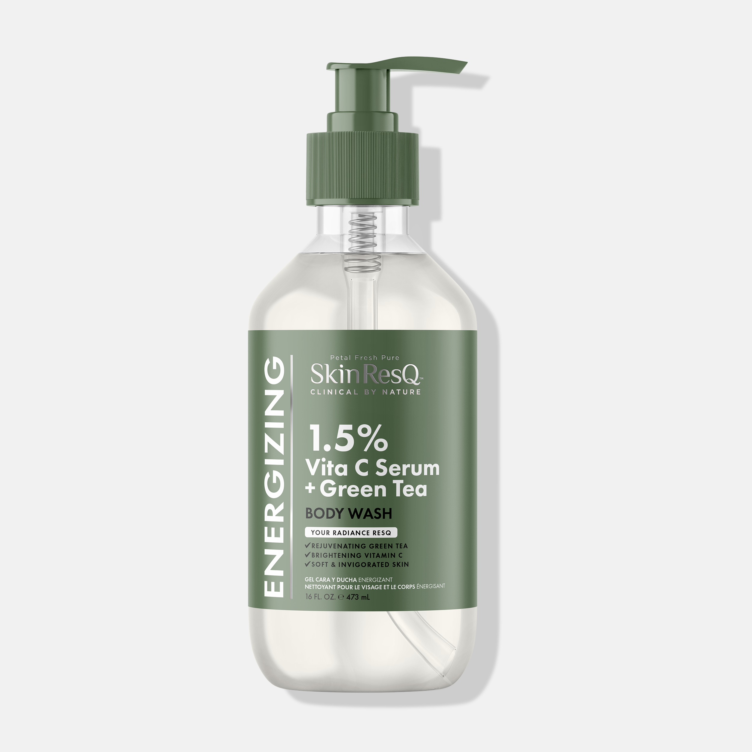 Skin ResQ Energizing Body Wash, 16oz  Petal Fresh