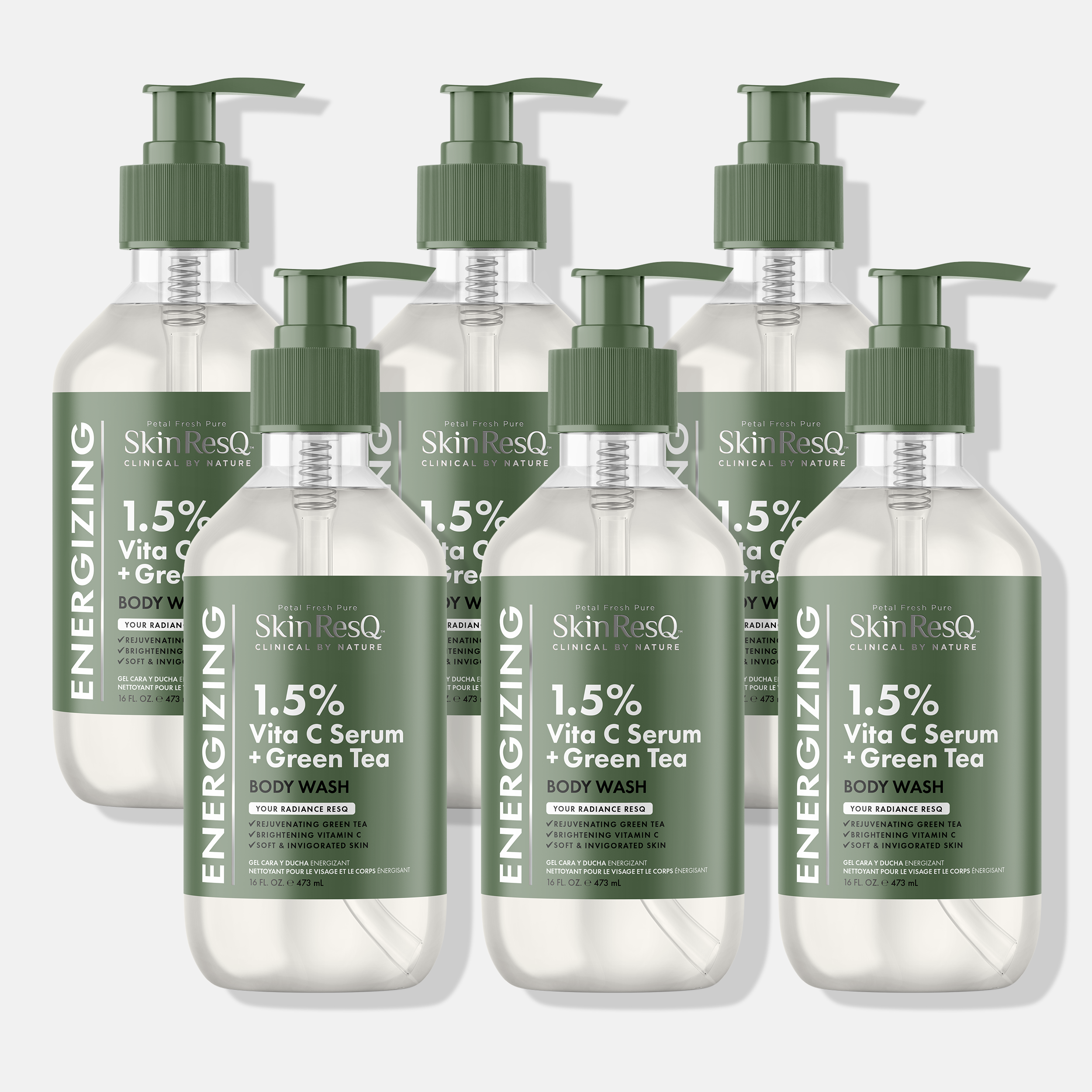 Skin ResQ Energizing Body Wash, 16oz