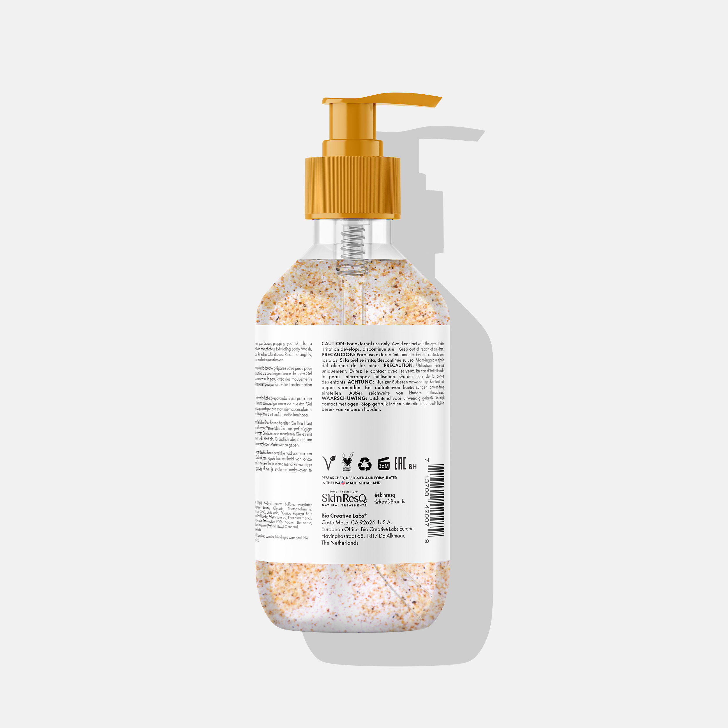 Skin ResQ Exfoliating Face & Body Wash