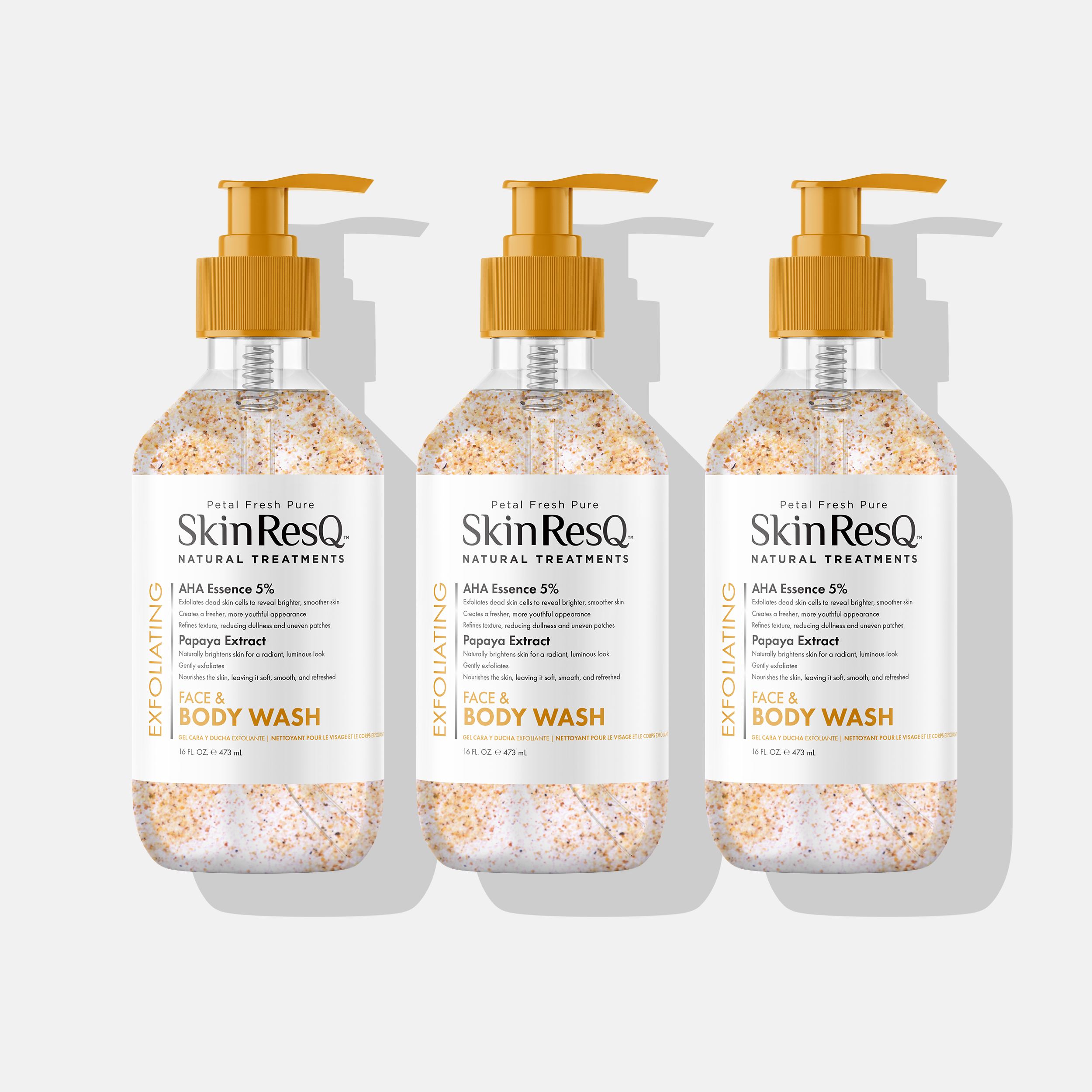 Skin ResQ Exfoliating Face & Body Wash