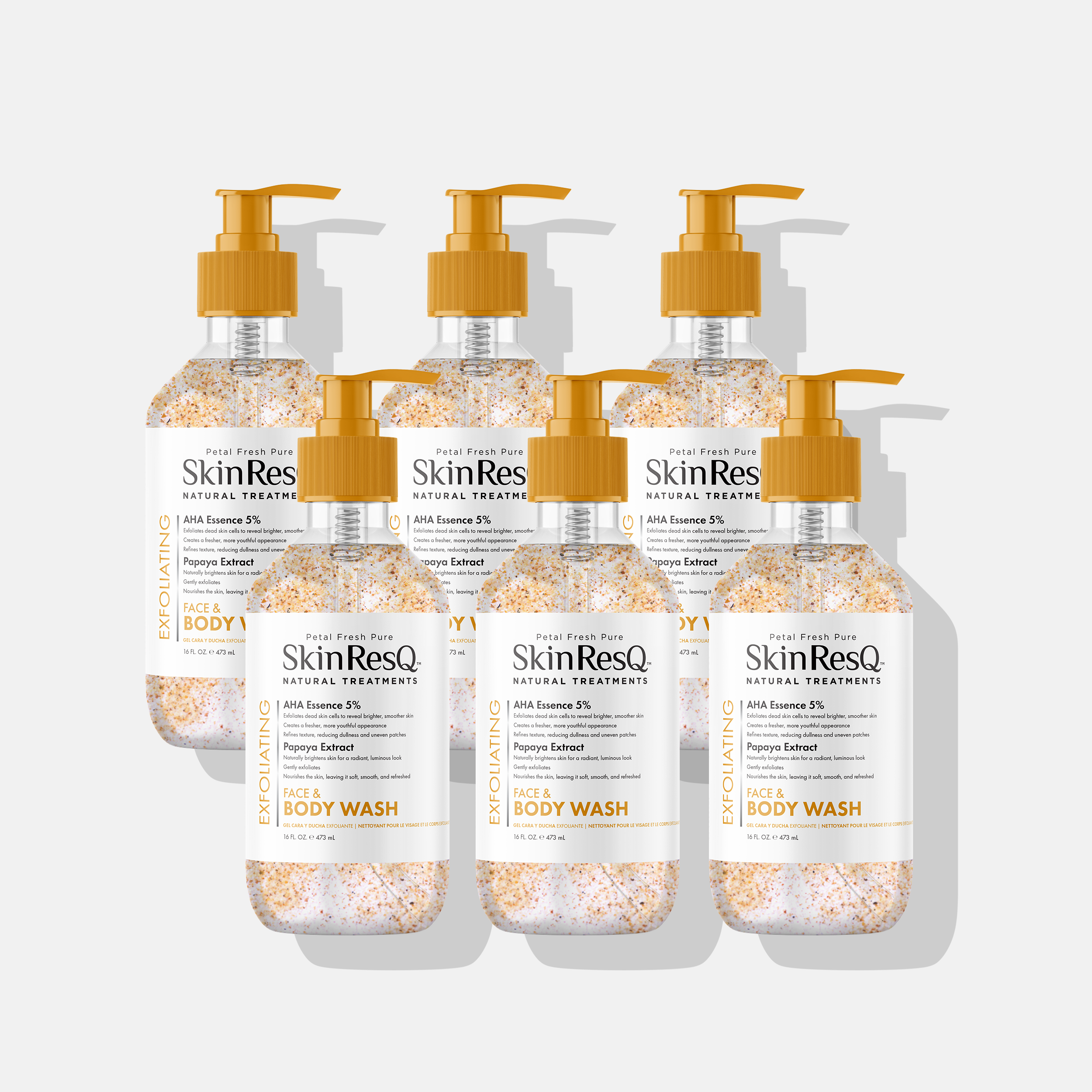 Skin ResQ Exfoliating Face & Body Wash
