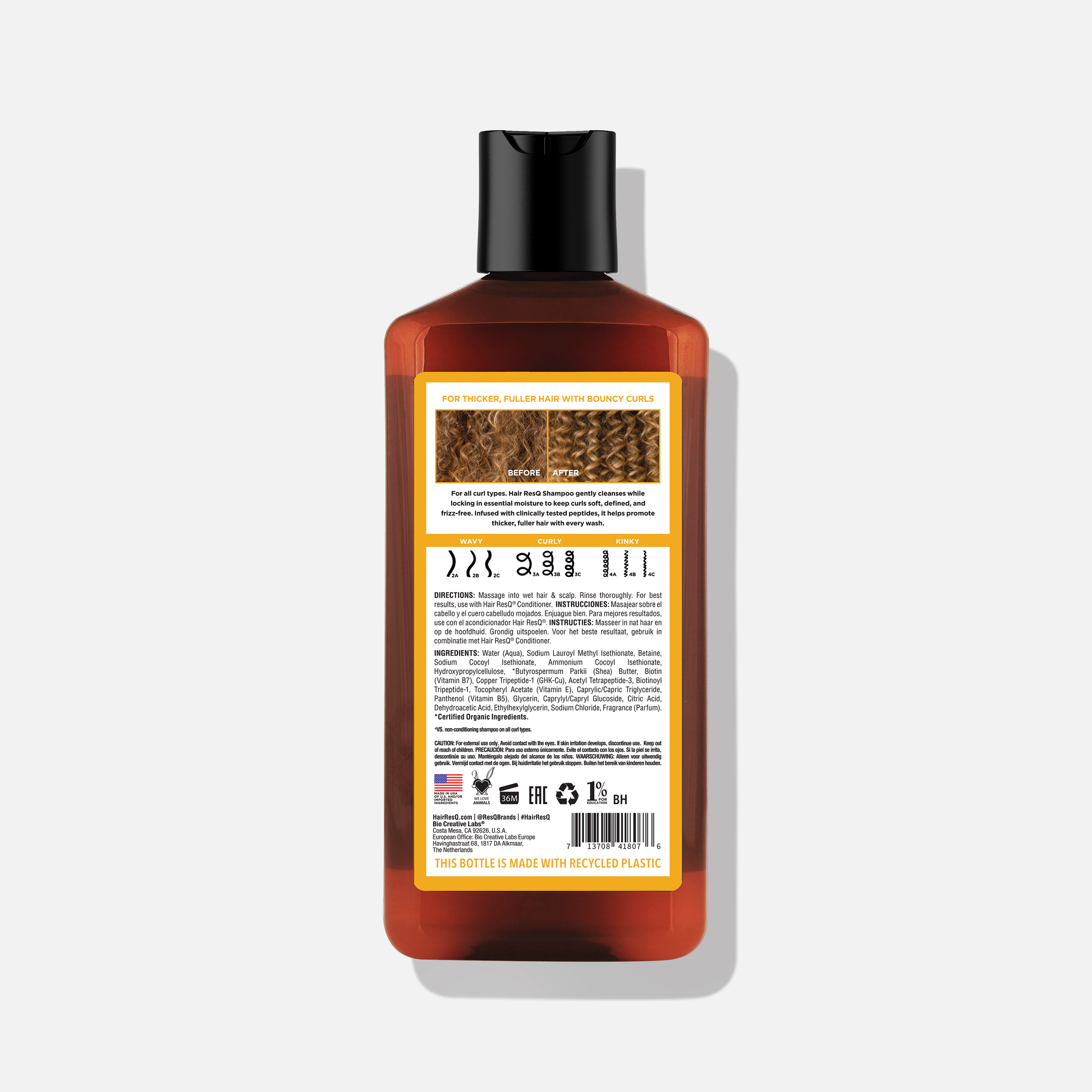 Hair ResQ Thickening Advanced Shea Butter Moisturizing Shampoo