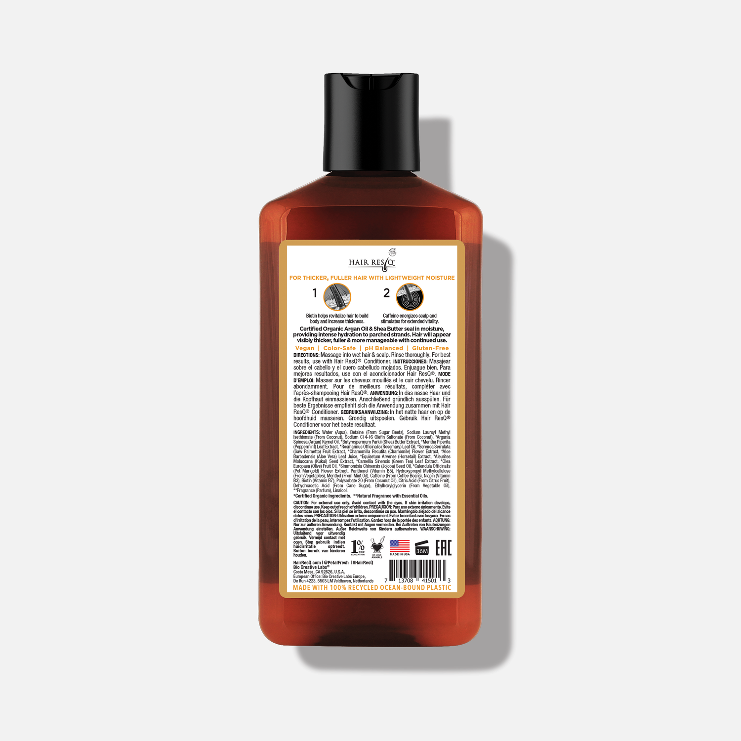 Hair ResQ Thickening Treatment Lightweight Moisture Shampoo with Biotin