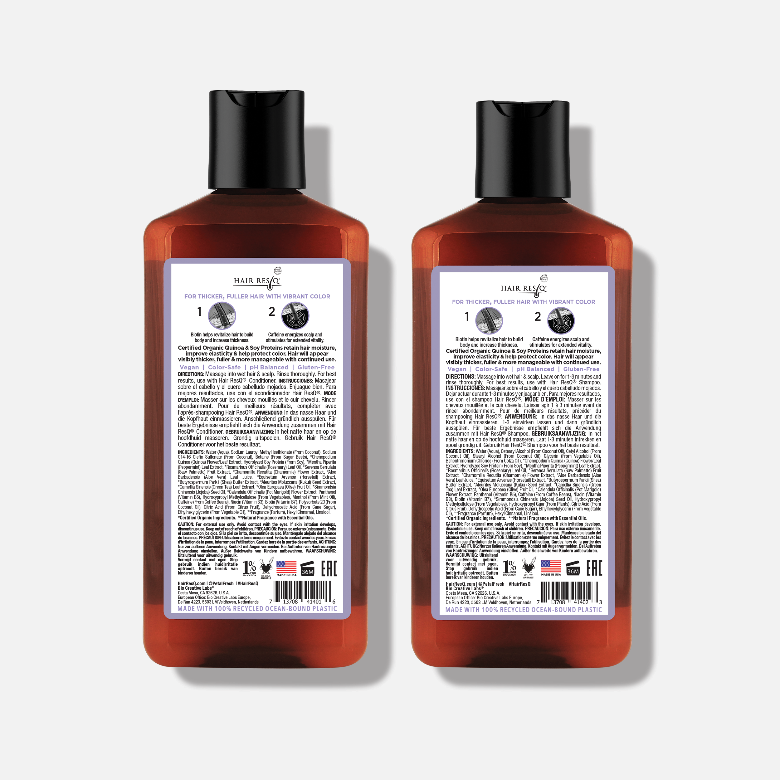 Hair ResQ Color Protection Shampoo & Conditioner Duo