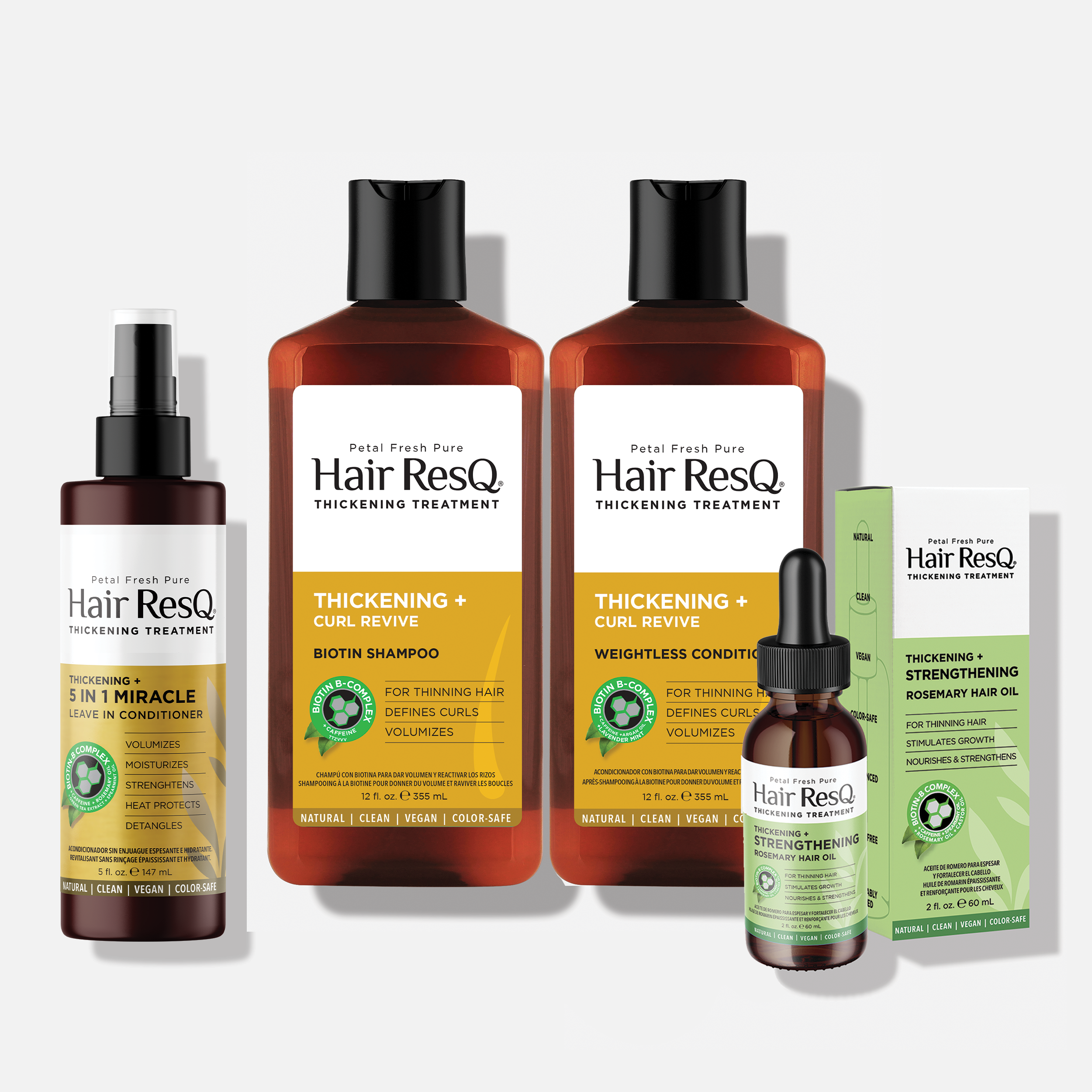 The Curl Revive Hair ResQ Heroes Collection