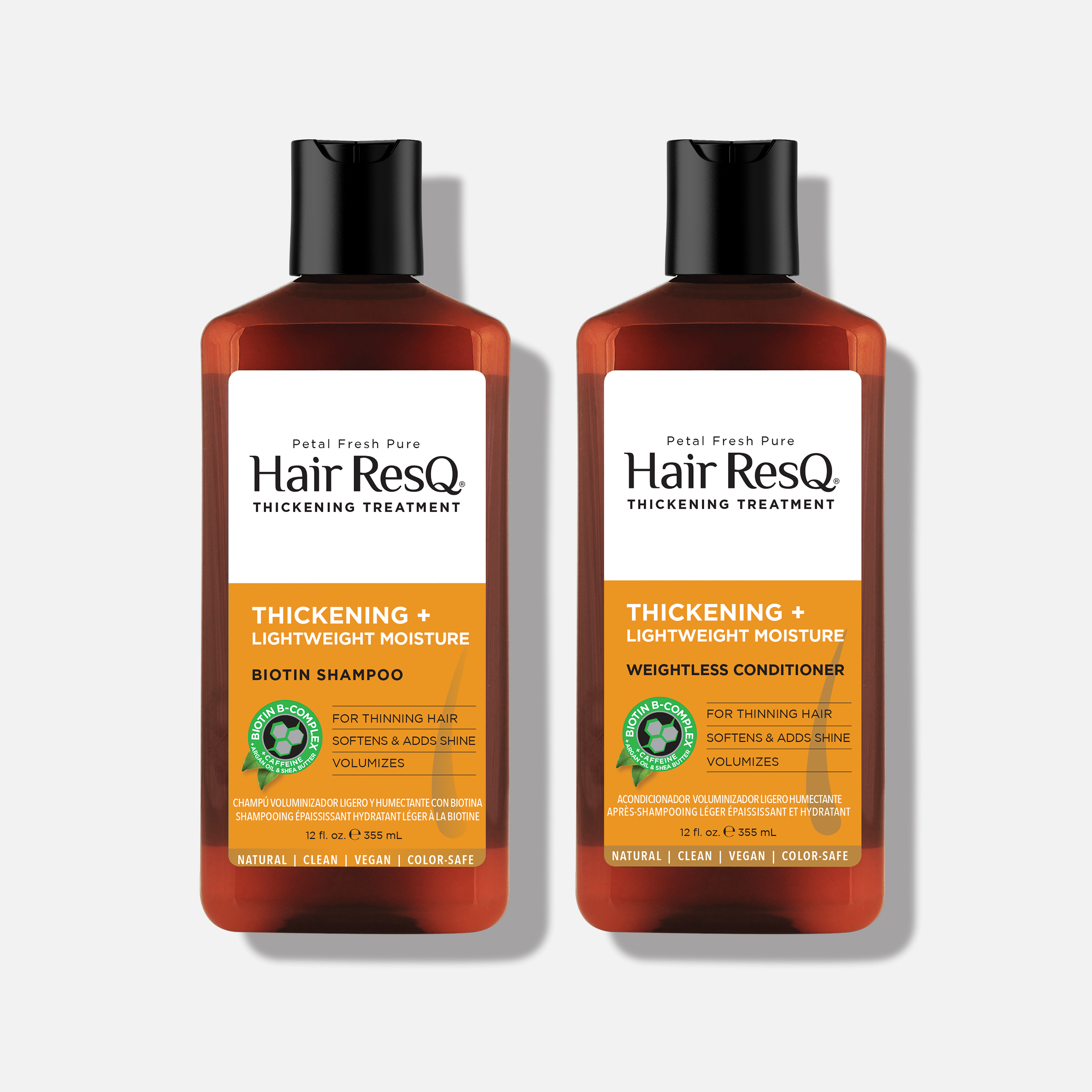 Hair ResQ Lightweight Moisture Shampoo & Conditioner Duo