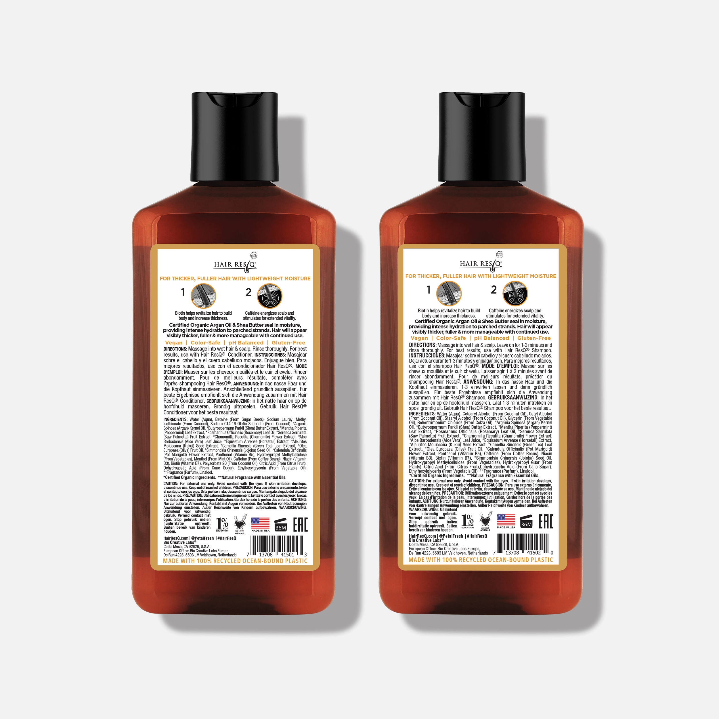 Hair ResQ Lightweight Moisture Shampoo & Conditioner Duo