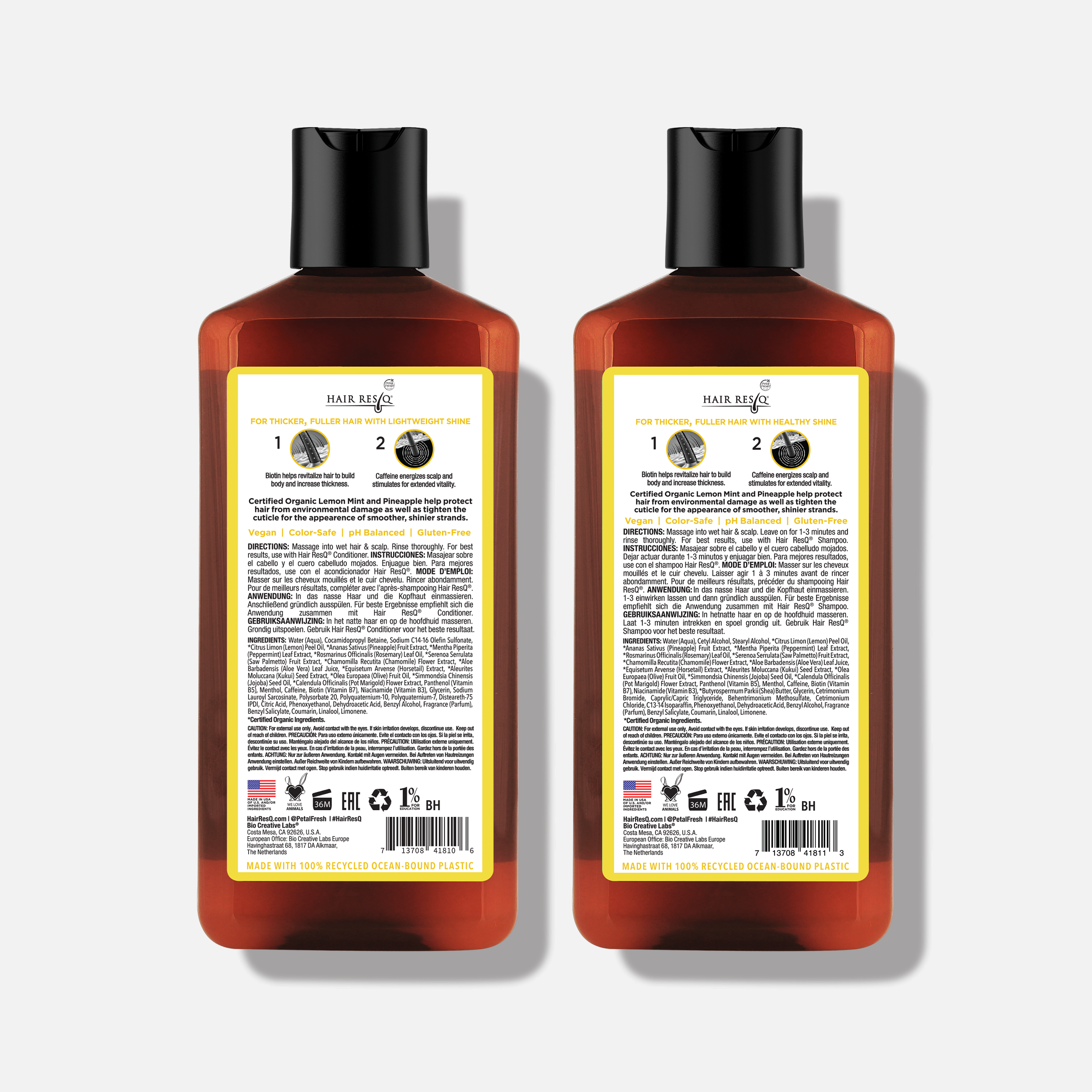 Hair ResQ Shine Boost Shampoo & Conditioner Duo