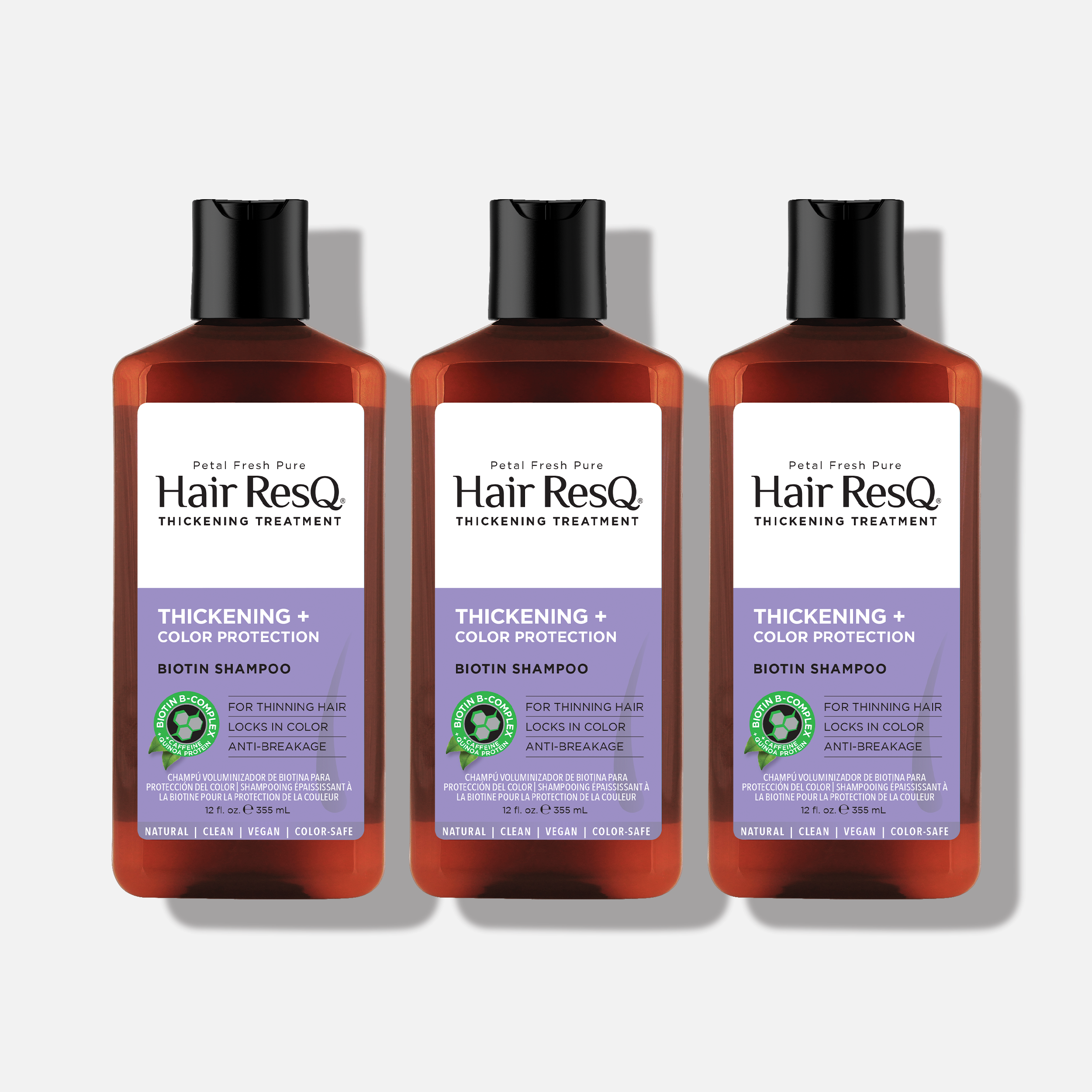 Hair ResQ Thickening Treatment Color Protection Shampoo with Biotin