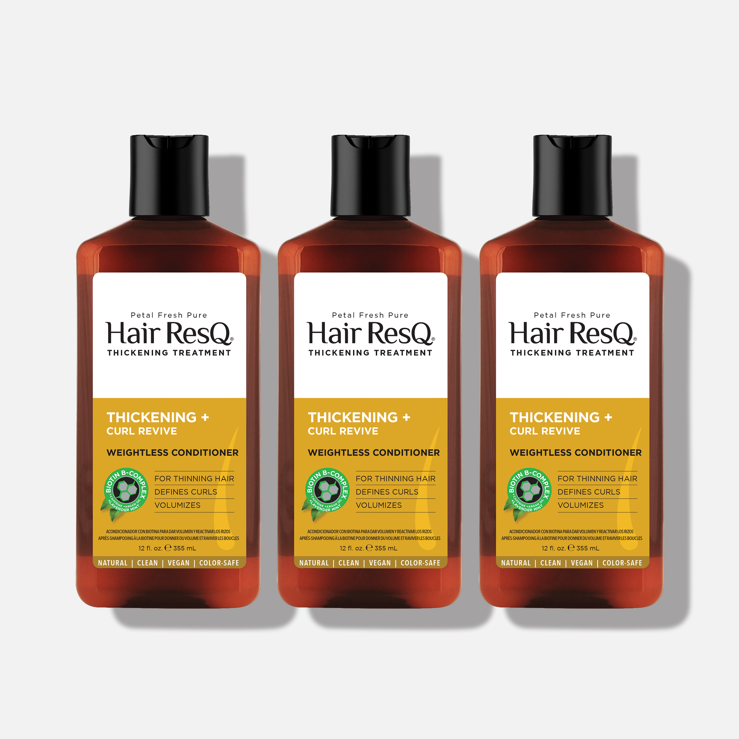 Hair ResQ Thickening Treatment Curl Revive Conditioner with Biotin