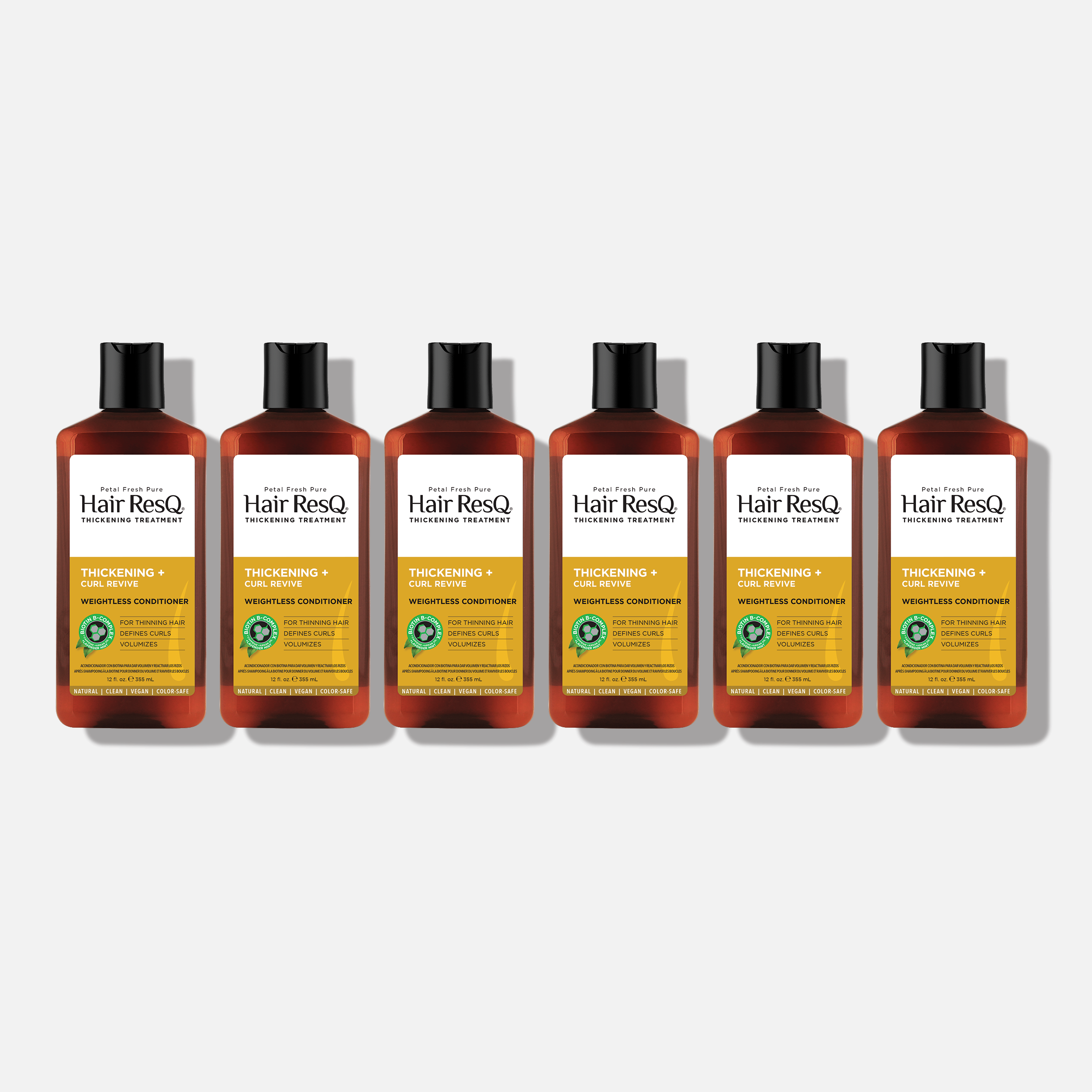 Hair ResQ Thickening Treatment Curl Revive Conditioner with Biotin