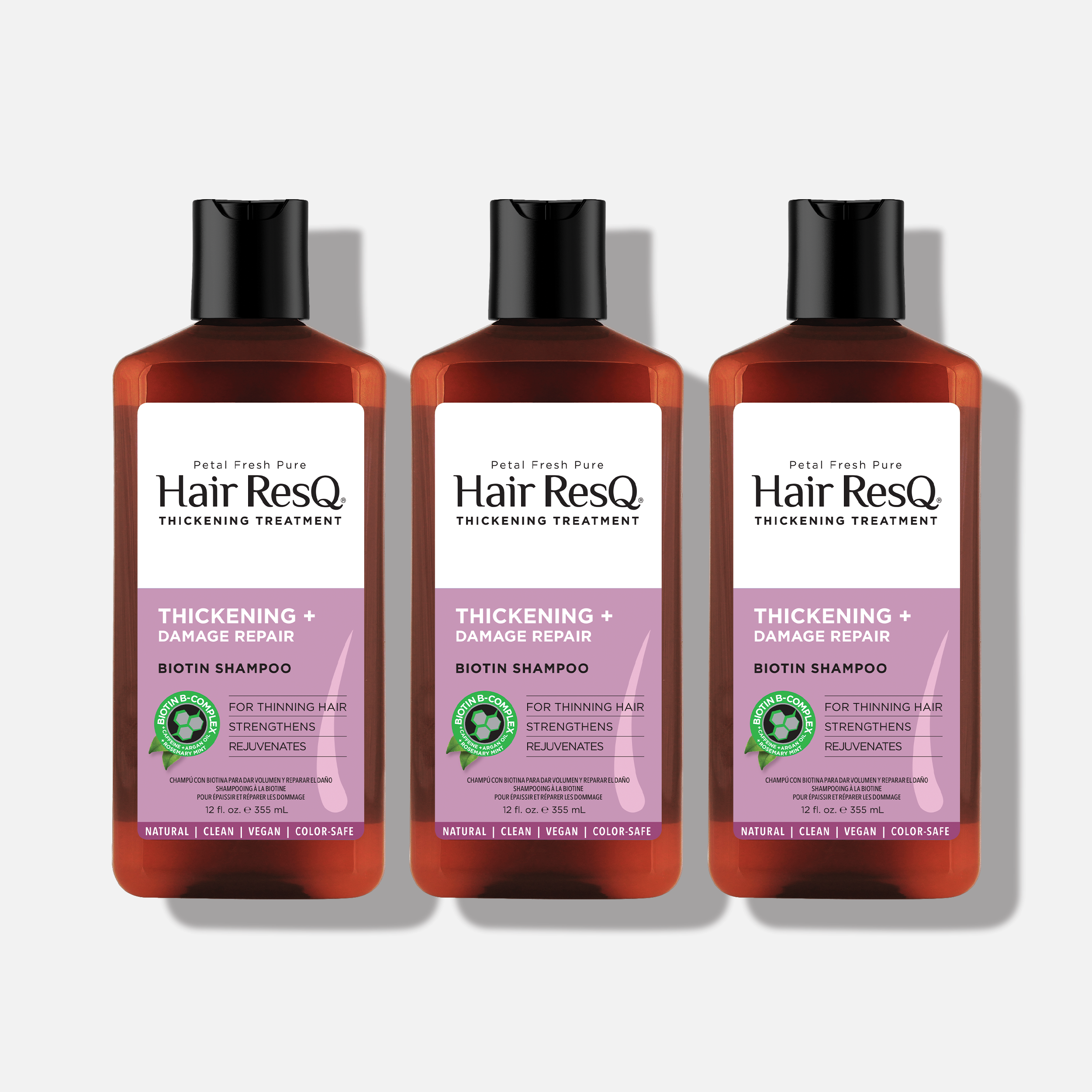 Hair ResQ Thickening Treatment Damage Repair Shampoo with Biotin