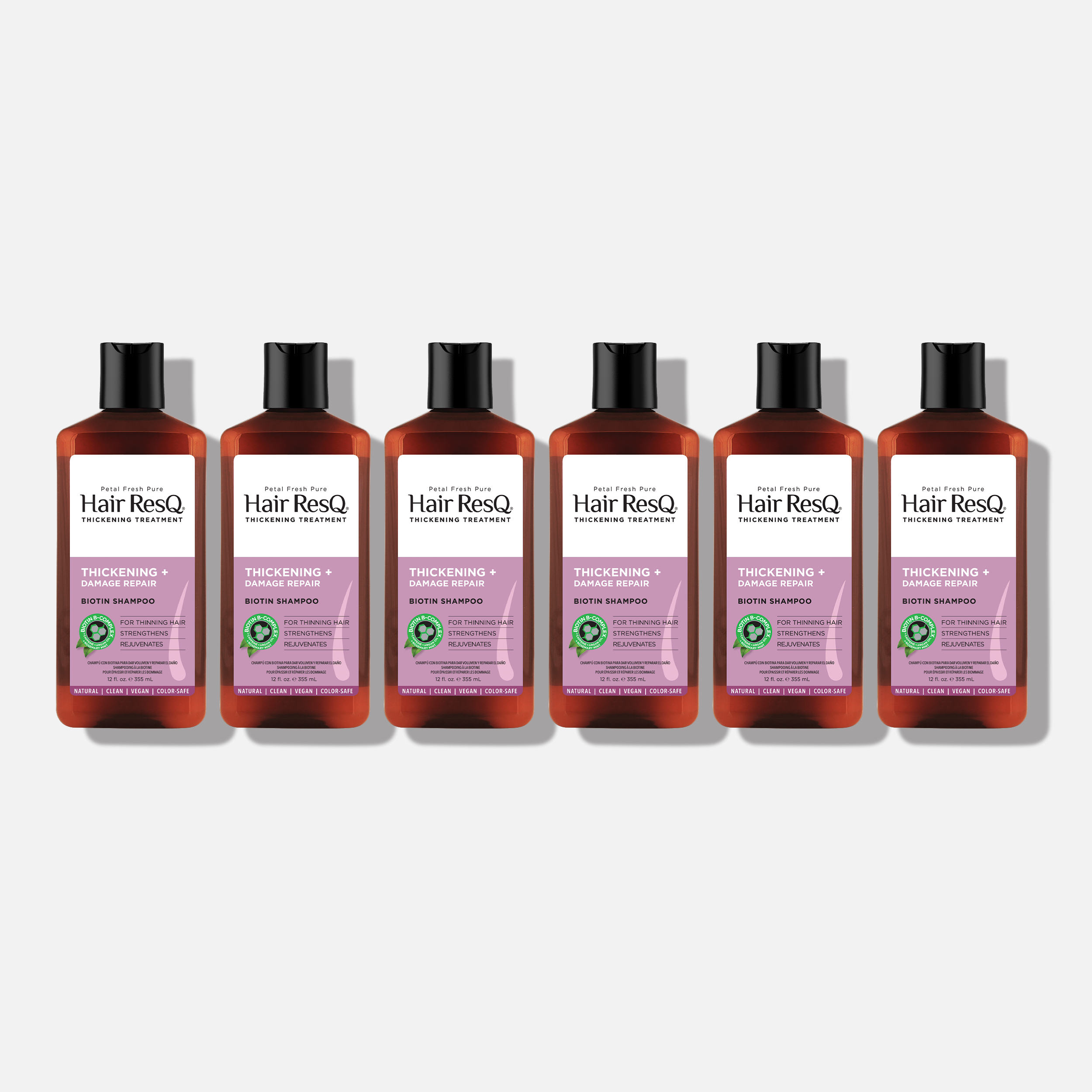 Hair ResQ Thickening Treatment Damage Repair Shampoo with Biotin