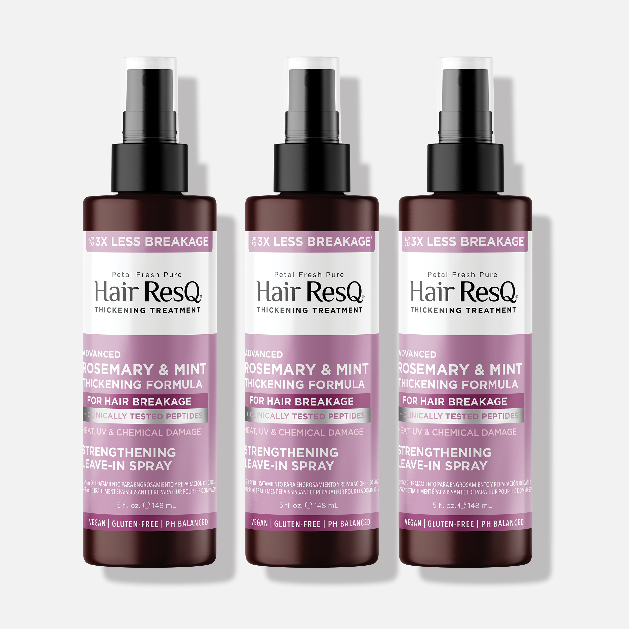 Hair ResQ Advanced Rosemary & Mint Strengthening Leave-In Spray, 5oz