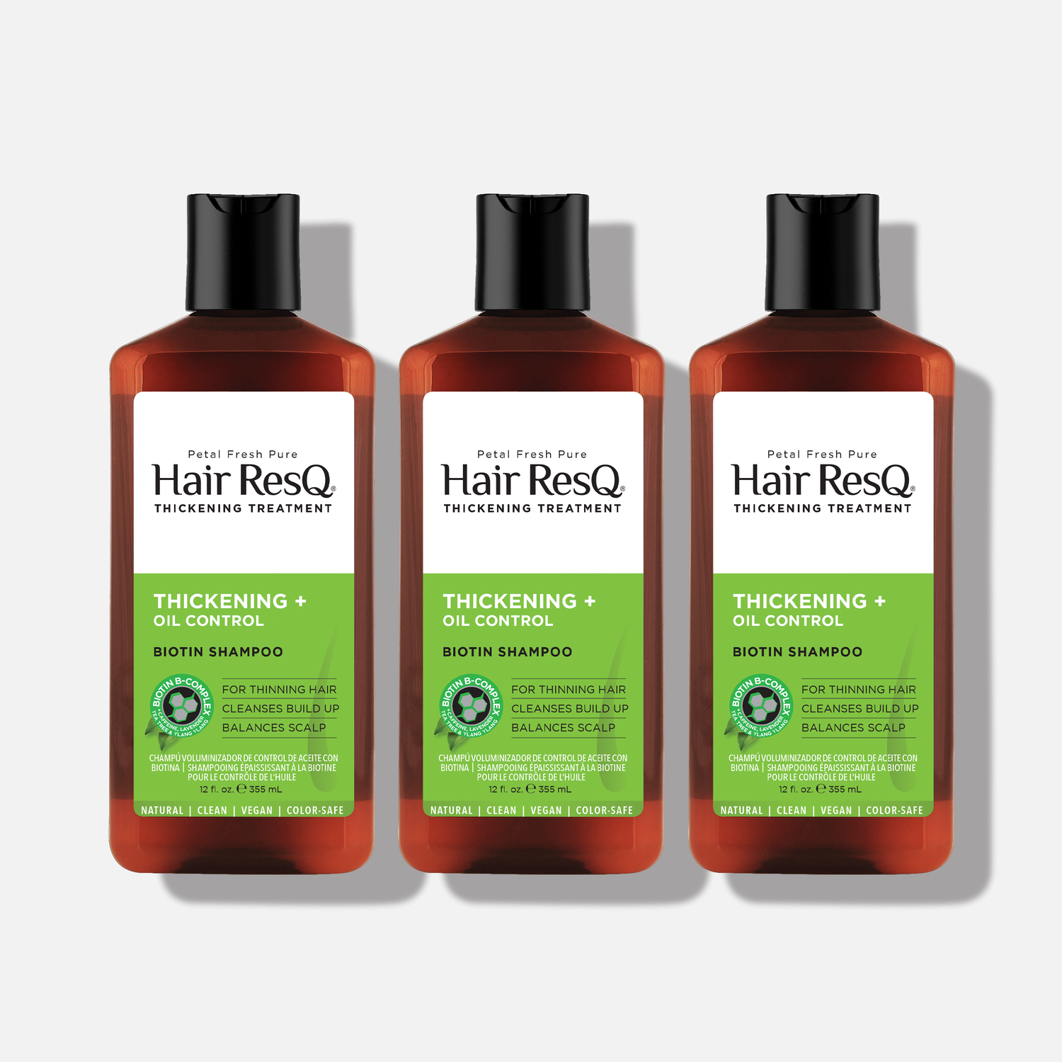 Hair ResQ Thickening Treatment Oil Control Shampoo with Biotin