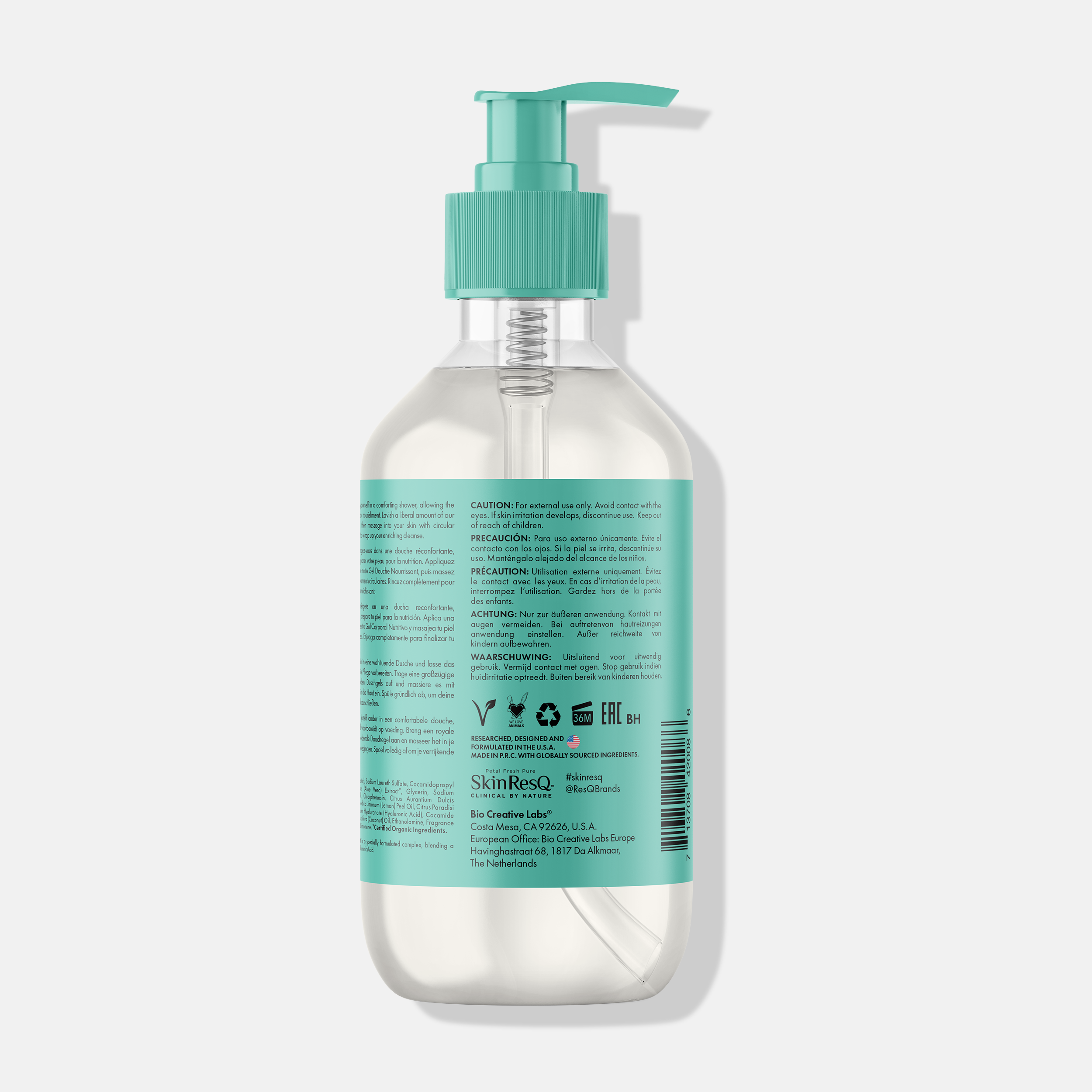 Skin ResQ Nourishing Body Wash, 16oz