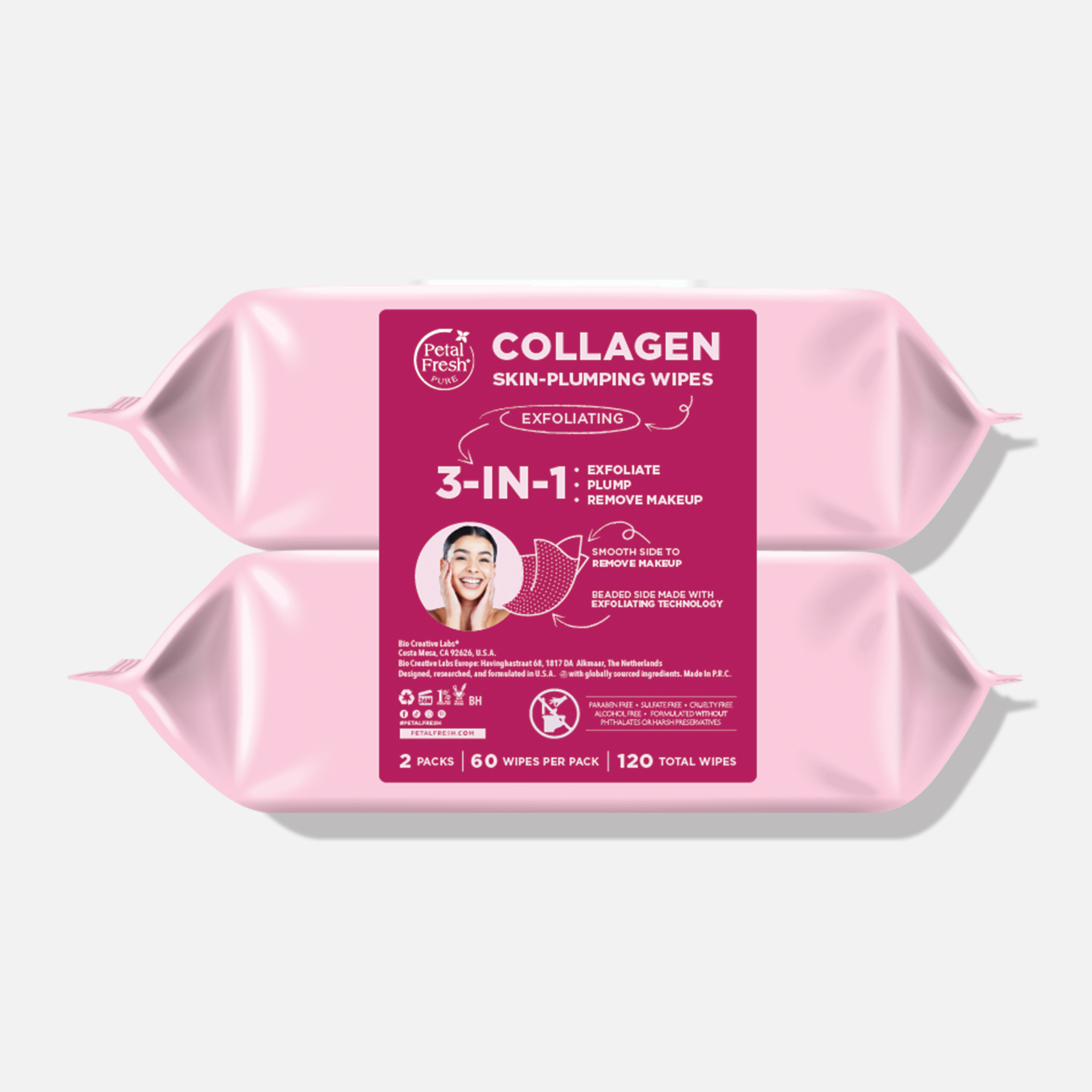 Skin-Plumping Collagen Exfoliating Wipes