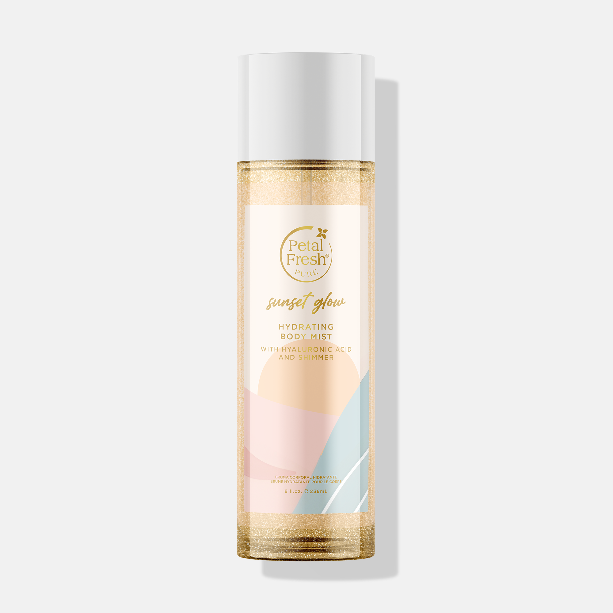 Petal Fresh Sunset Glow Hydrating Body Mist with Hyaluronic Acid & Shimmer