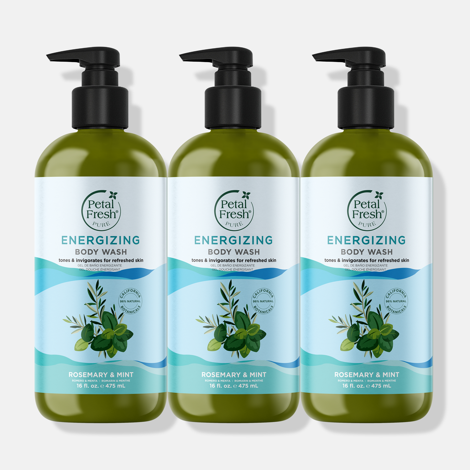 Energizing Rosemary & Mint Body Wash