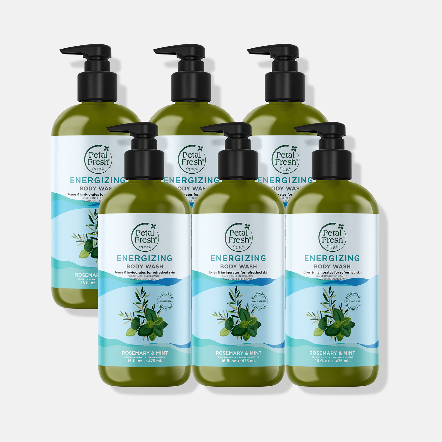 Energizing Rosemary & Mint Body Wash
