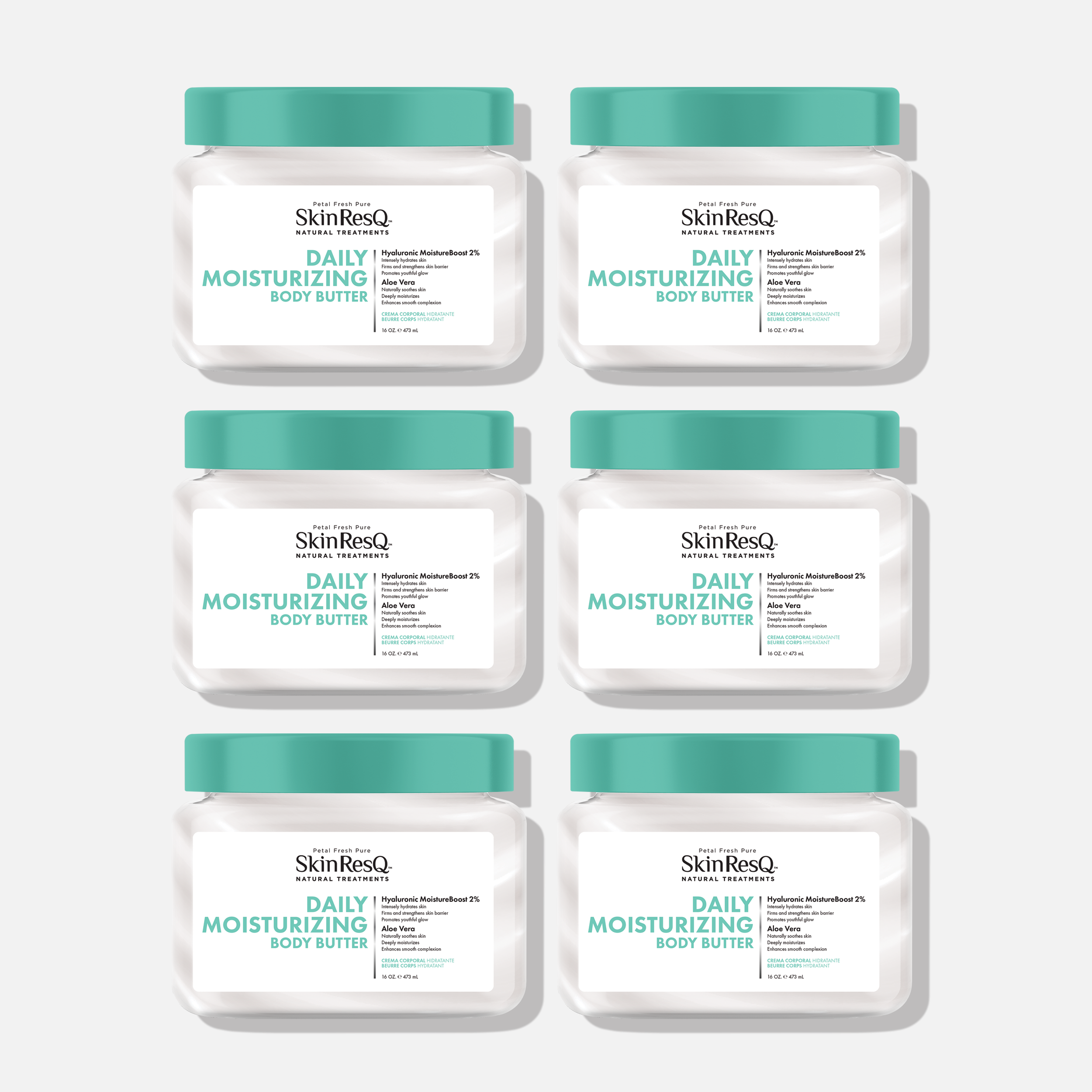 Skin ResQ Daily Moisturizing Body Butter, 16oz