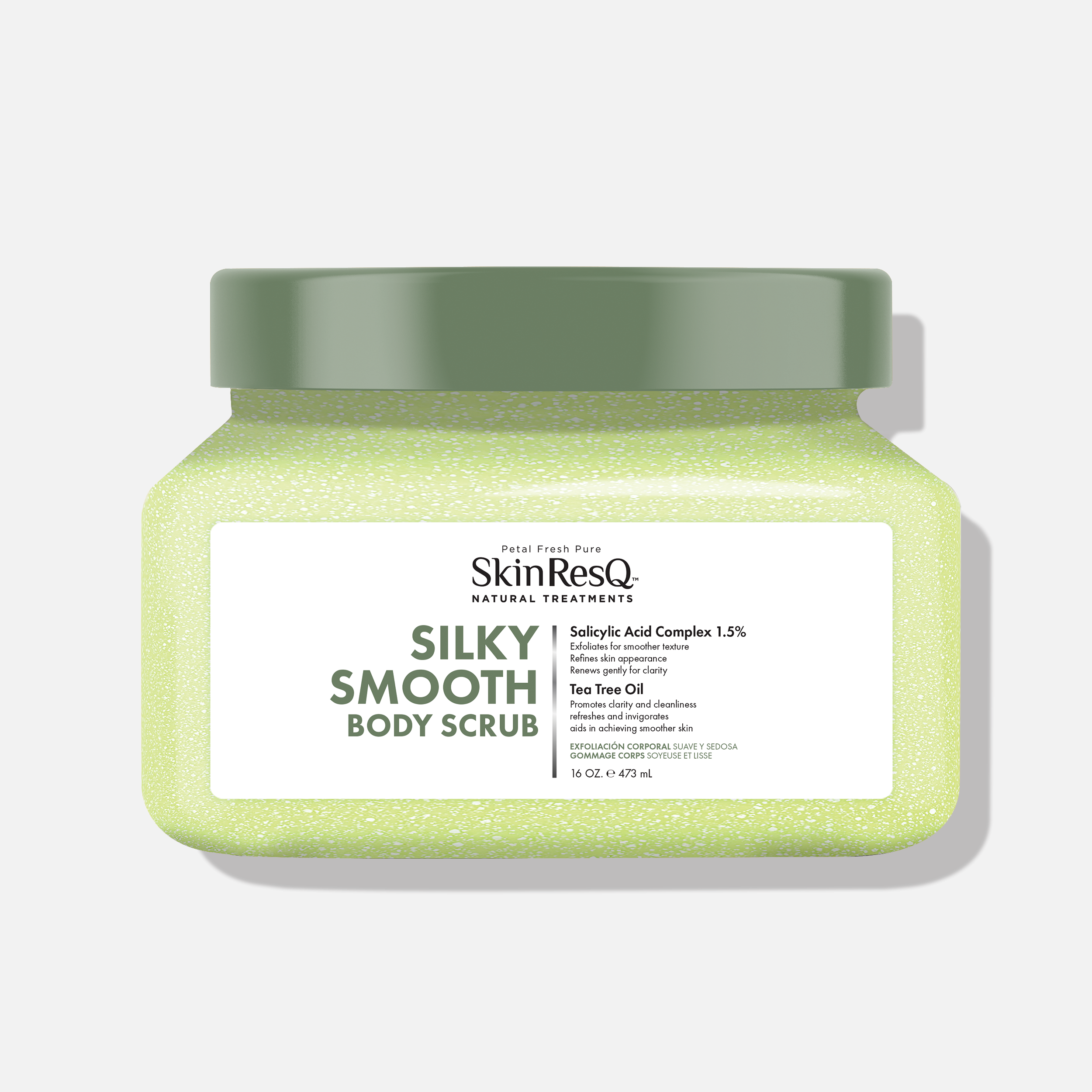 Skin ResQ Silky Smooth Body Scrub, 16oz