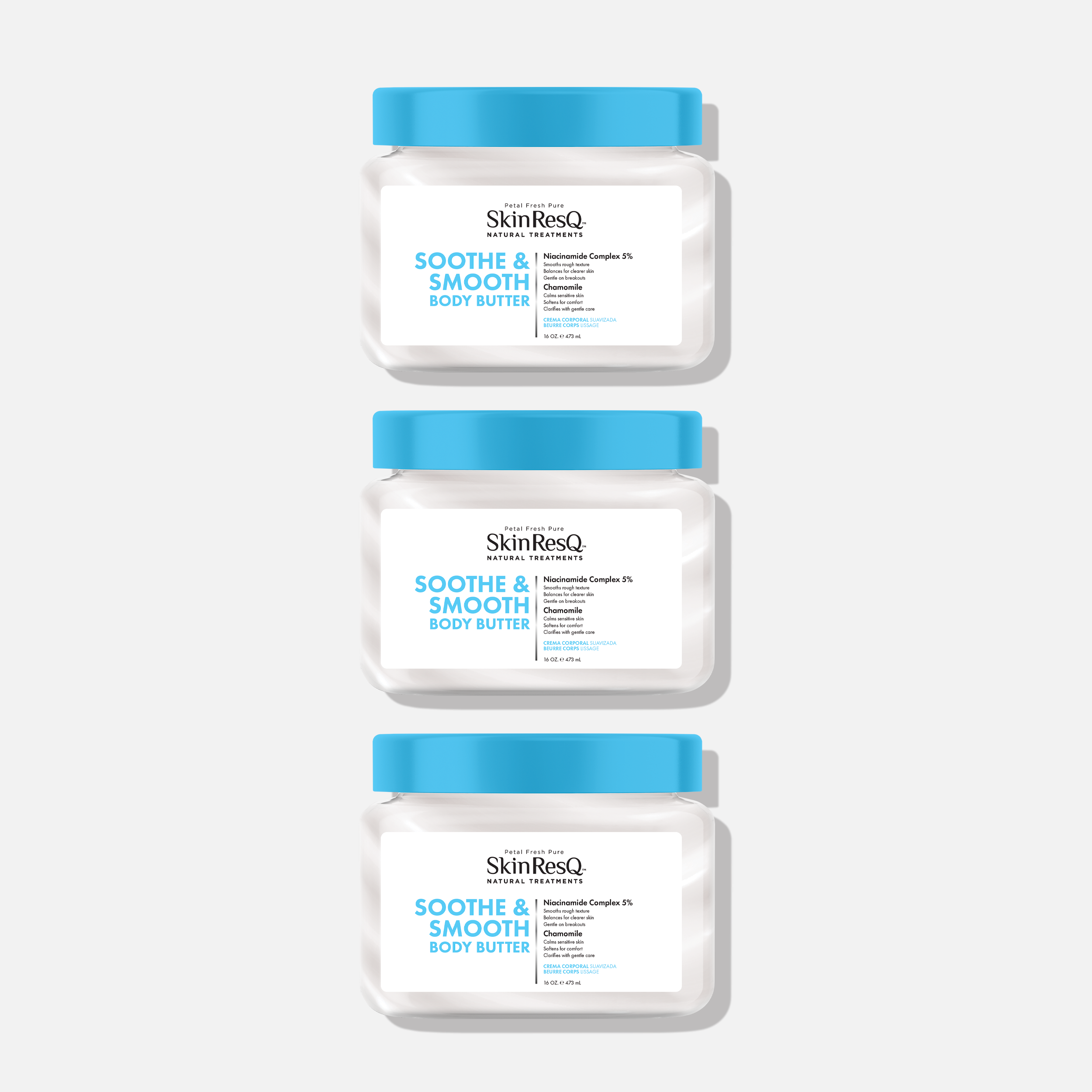 Skin ResQ Soothe & Smooth Body Butter, 16oz